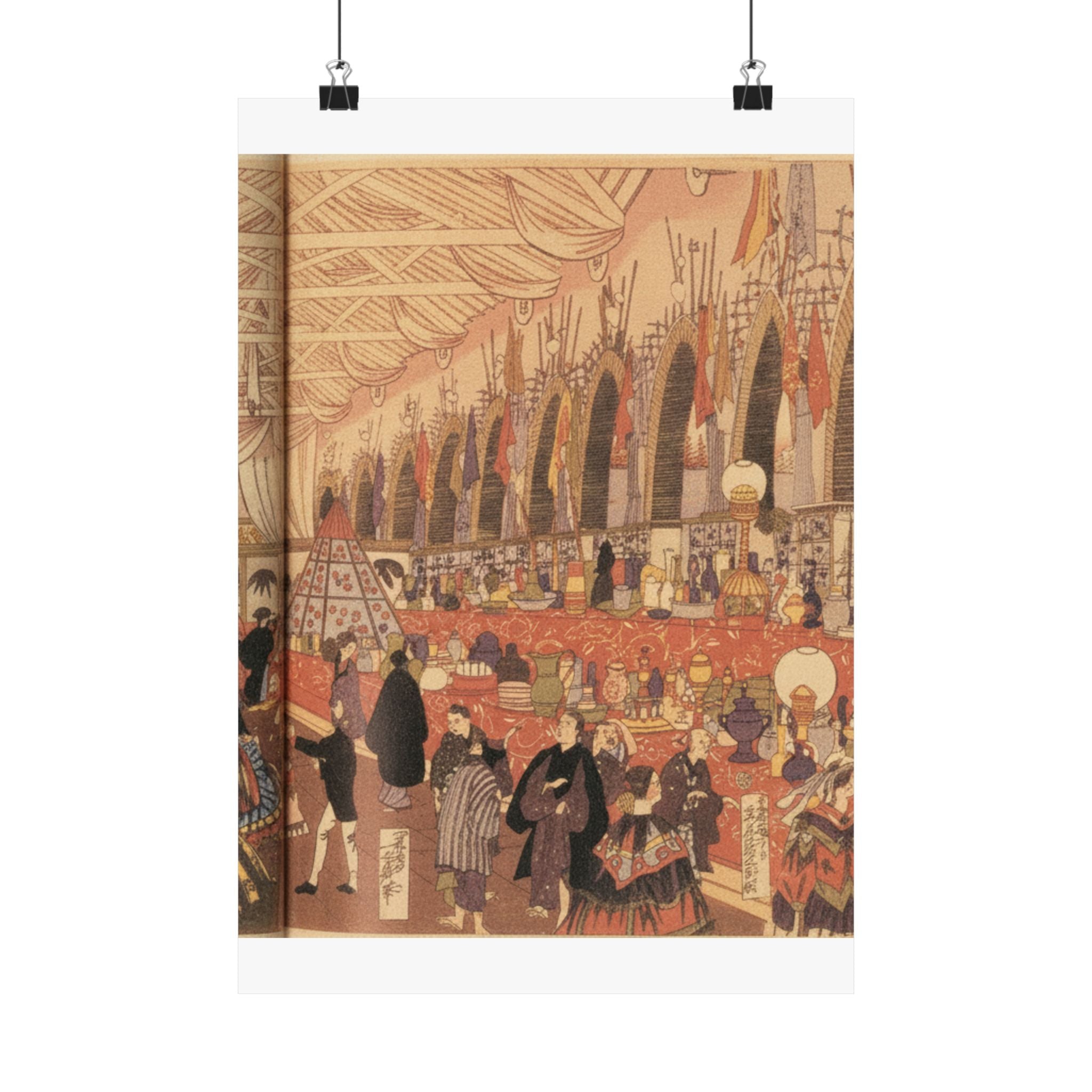 Southern Sunset — Picture Of A Prosperous English Trading Firm In Yokohama — Matte Poster
