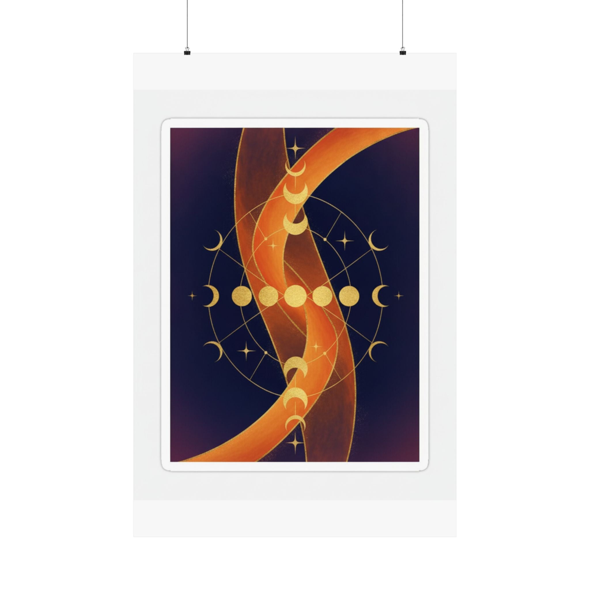 Celestial — Abstract — Matte Poster