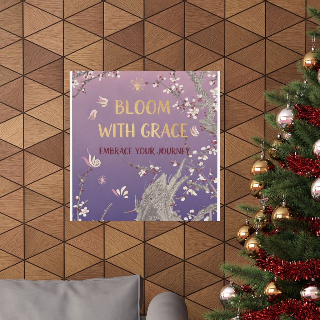 Affirmation — Plum Tree In Blossom — Matte Poster