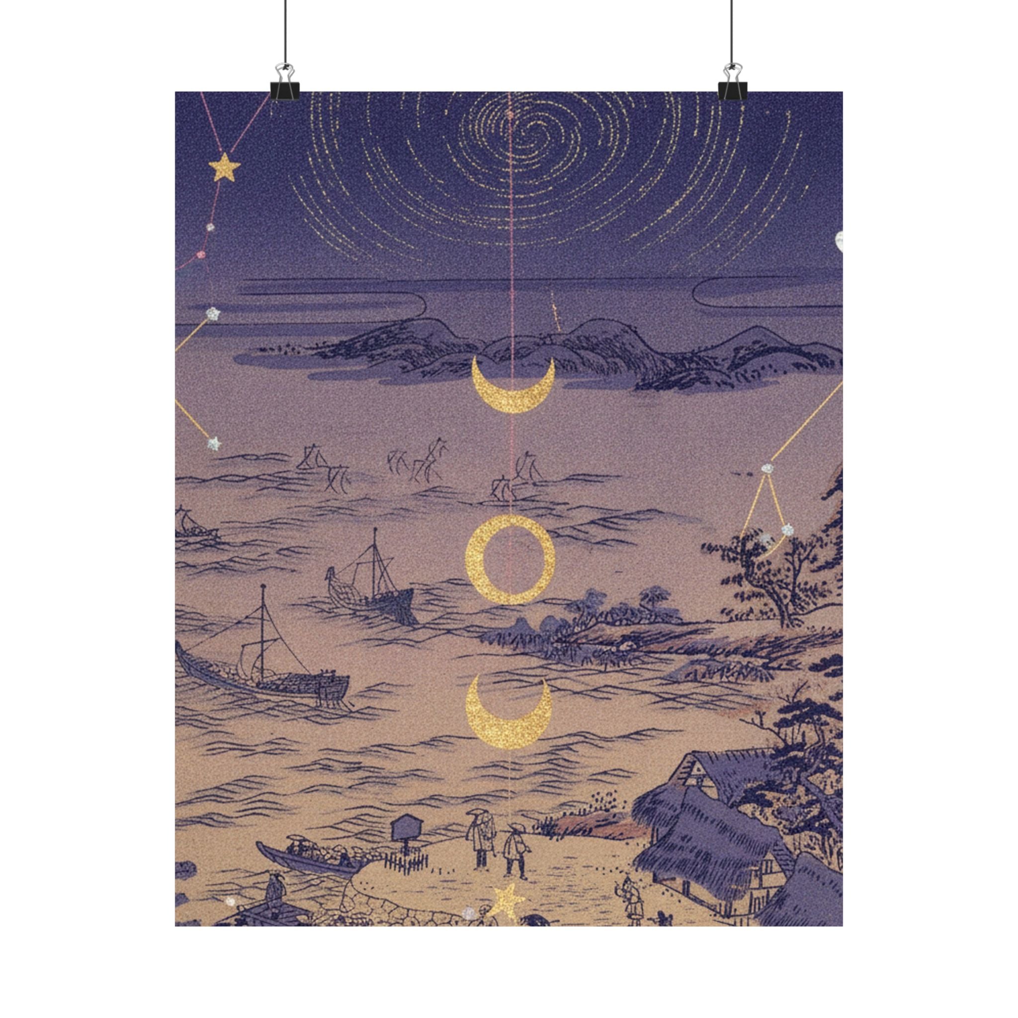 BORN FROM STARS art print — product view 3