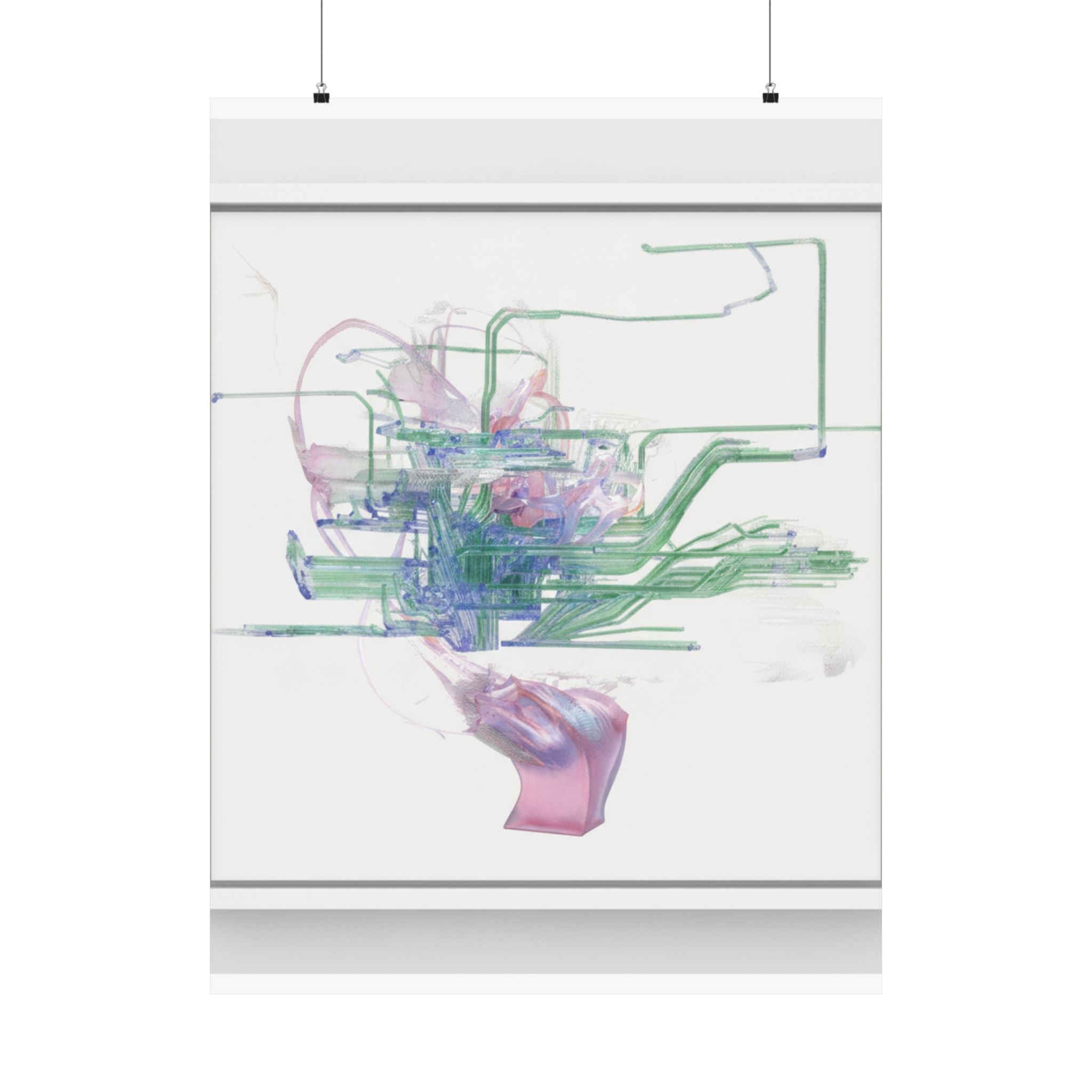 Watercolor — Abstract — Matte Poster