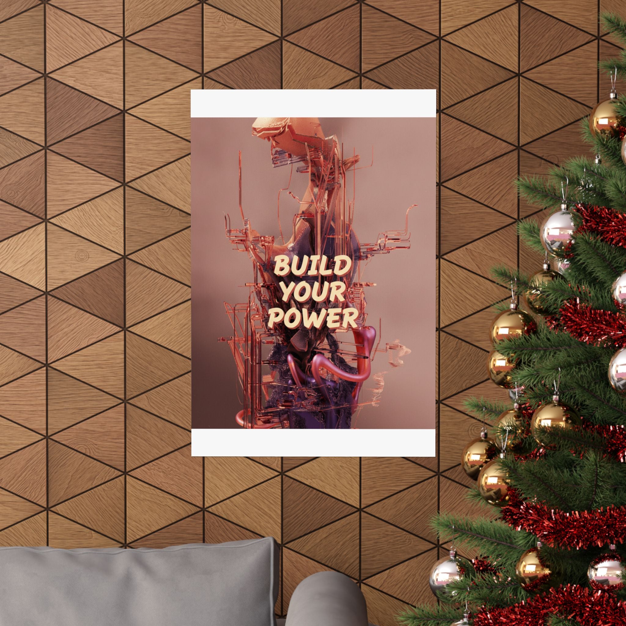 Affirmation — Abstract — Matte Poster