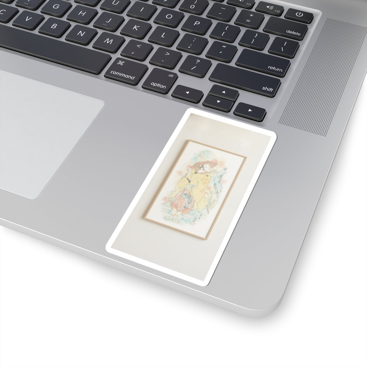 Watercolor — Arashi Otohachi I — Kiss-Cut Sticker