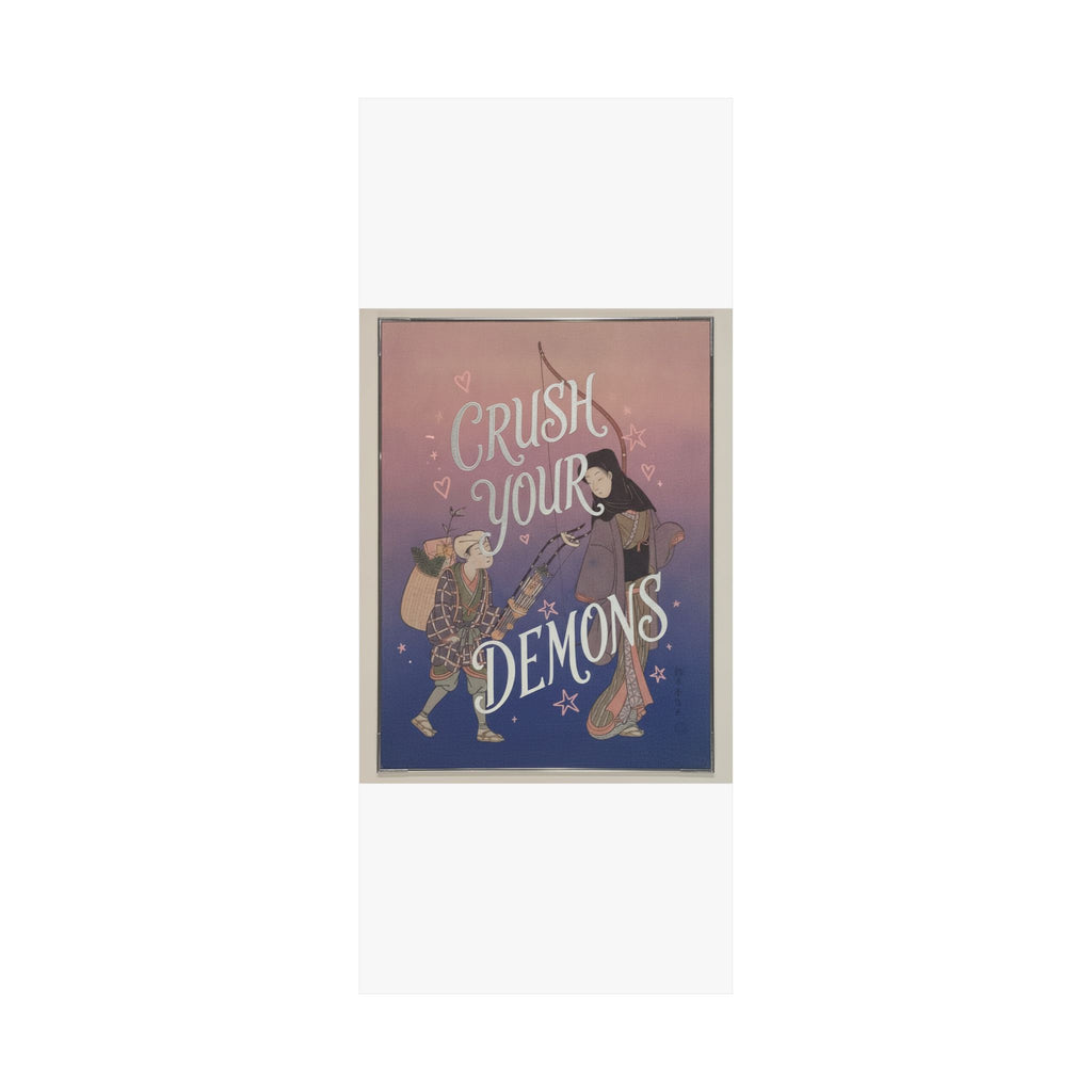 Affirmation — Demon-Crushing Bow — Matte Poster