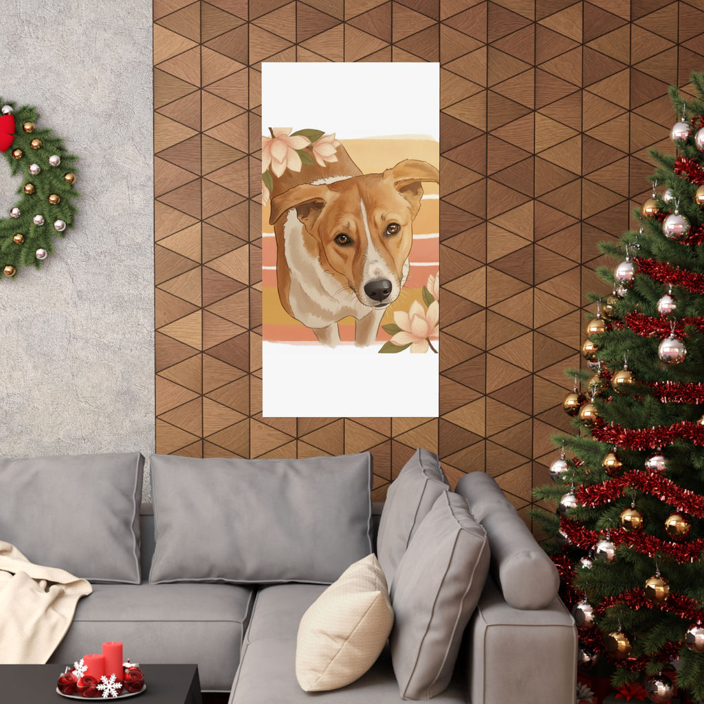 Southern Sunset — Dog — Matte Poster