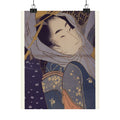 Celestial — Girl And Lover In Snow — Matte Poster