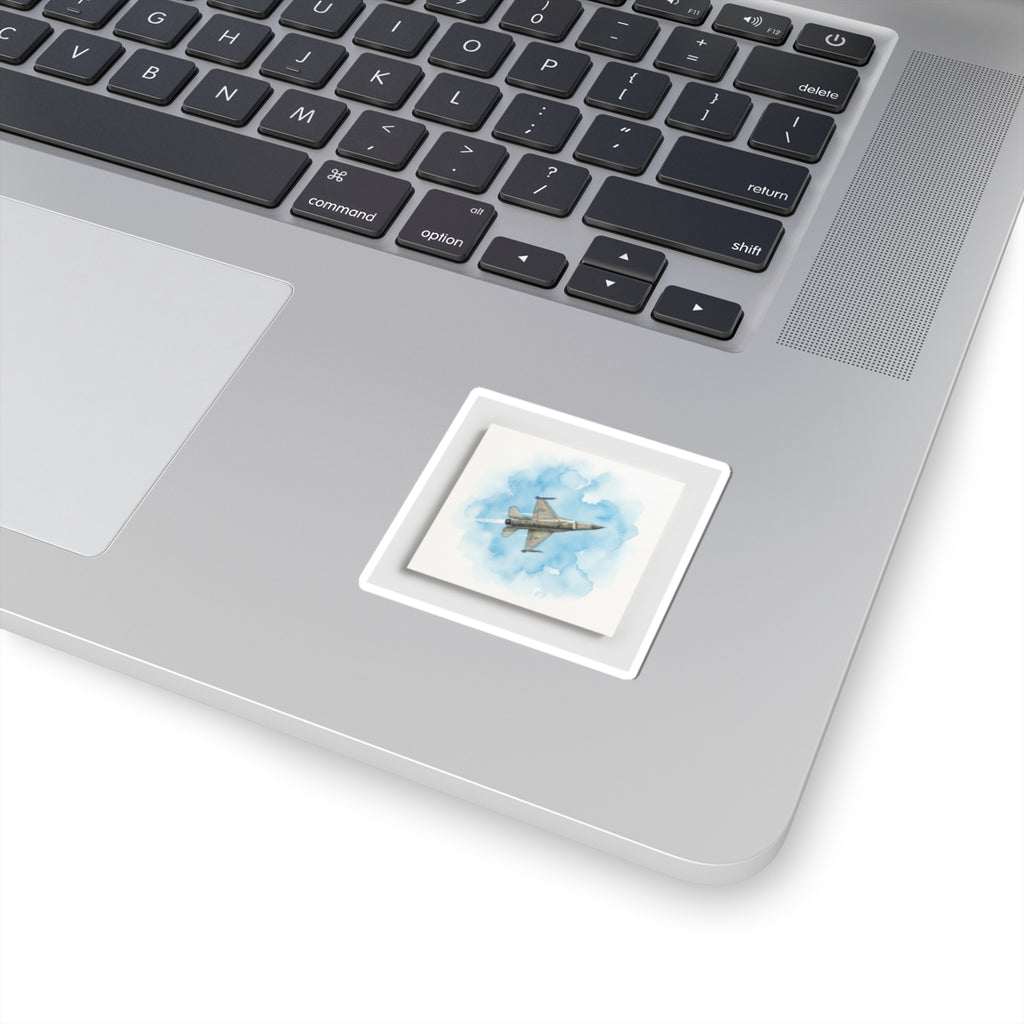 Watercolor — Aircraft — Kiss-Cut Sticker
