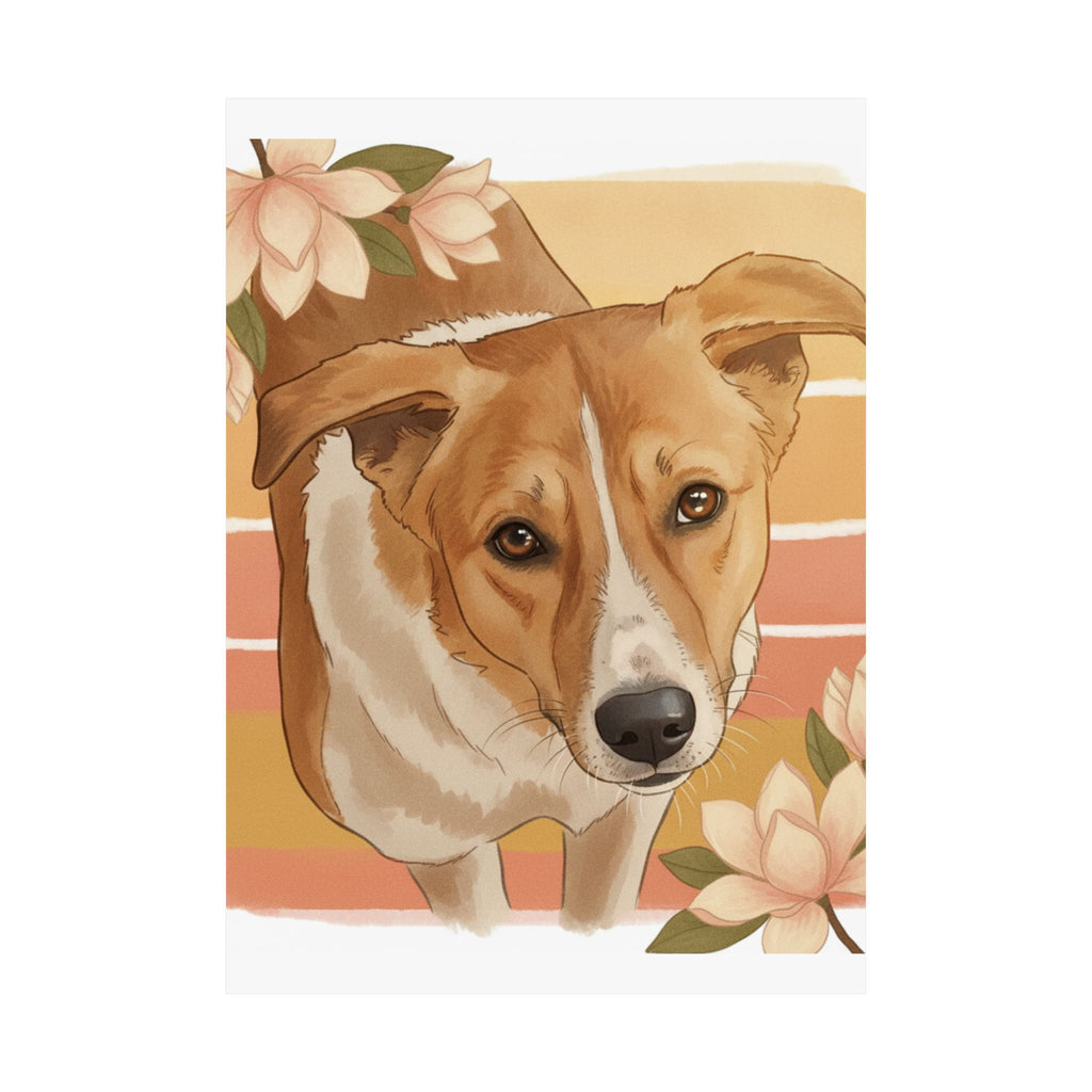 Southern Sunset — Dog — Matte Poster