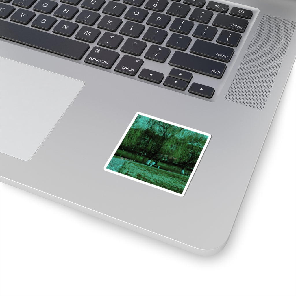 Glitch Culture — Person — Kiss-Cut Sticker