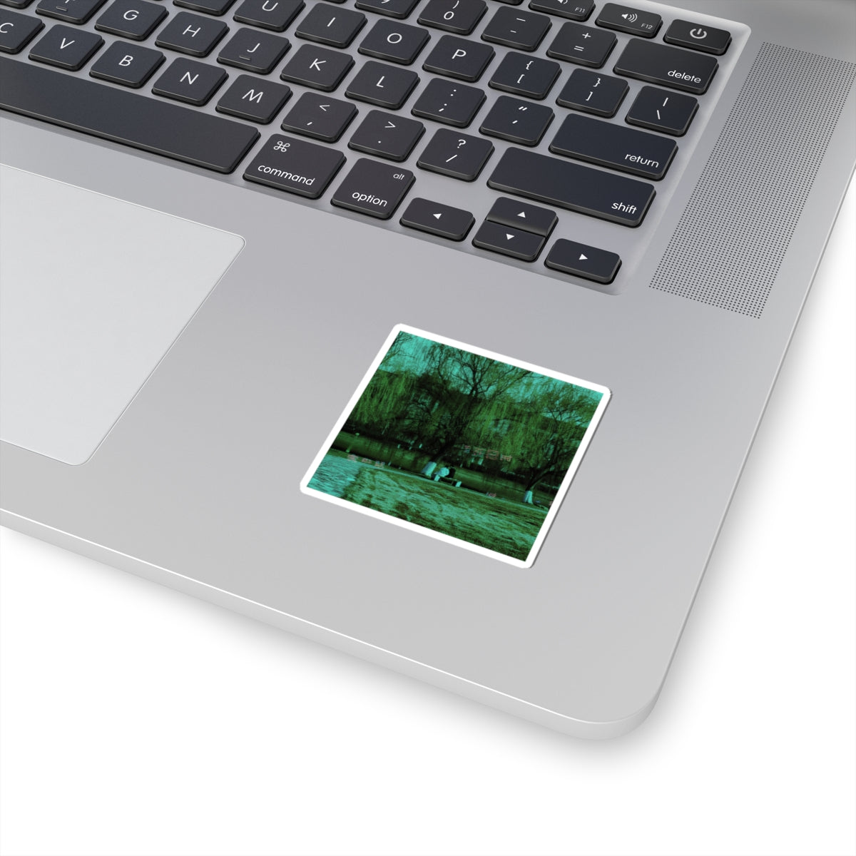 Glitch Culture — Person — Kiss-Cut Sticker