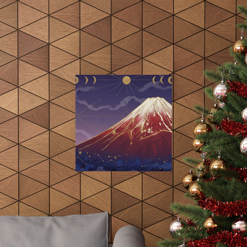 Celestial — South Wind, Clear Sky (Gaifū Kaisei), Also Known As Red Fuji, From The Series Th — Matte Poster