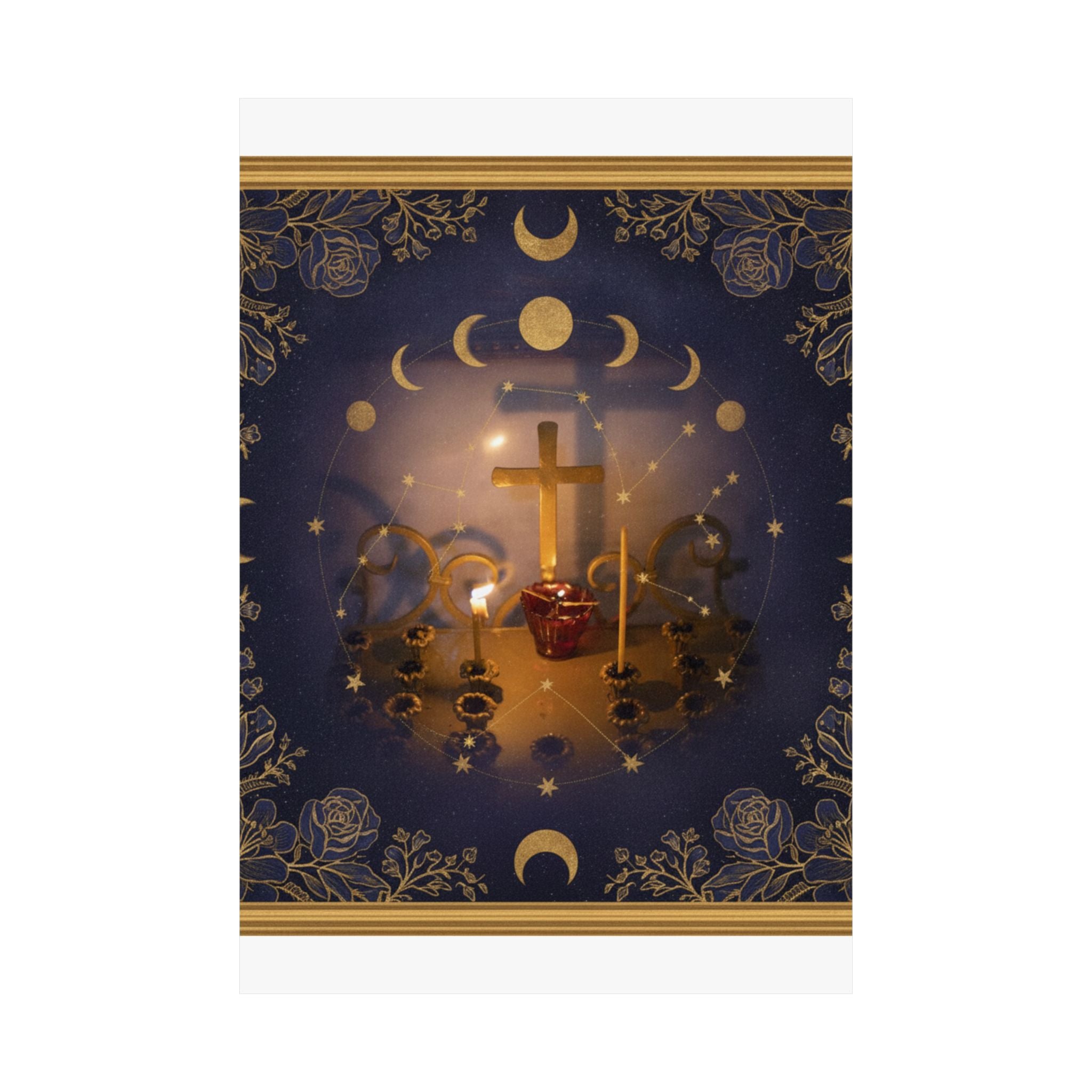Celestial — Candle — Matte Poster