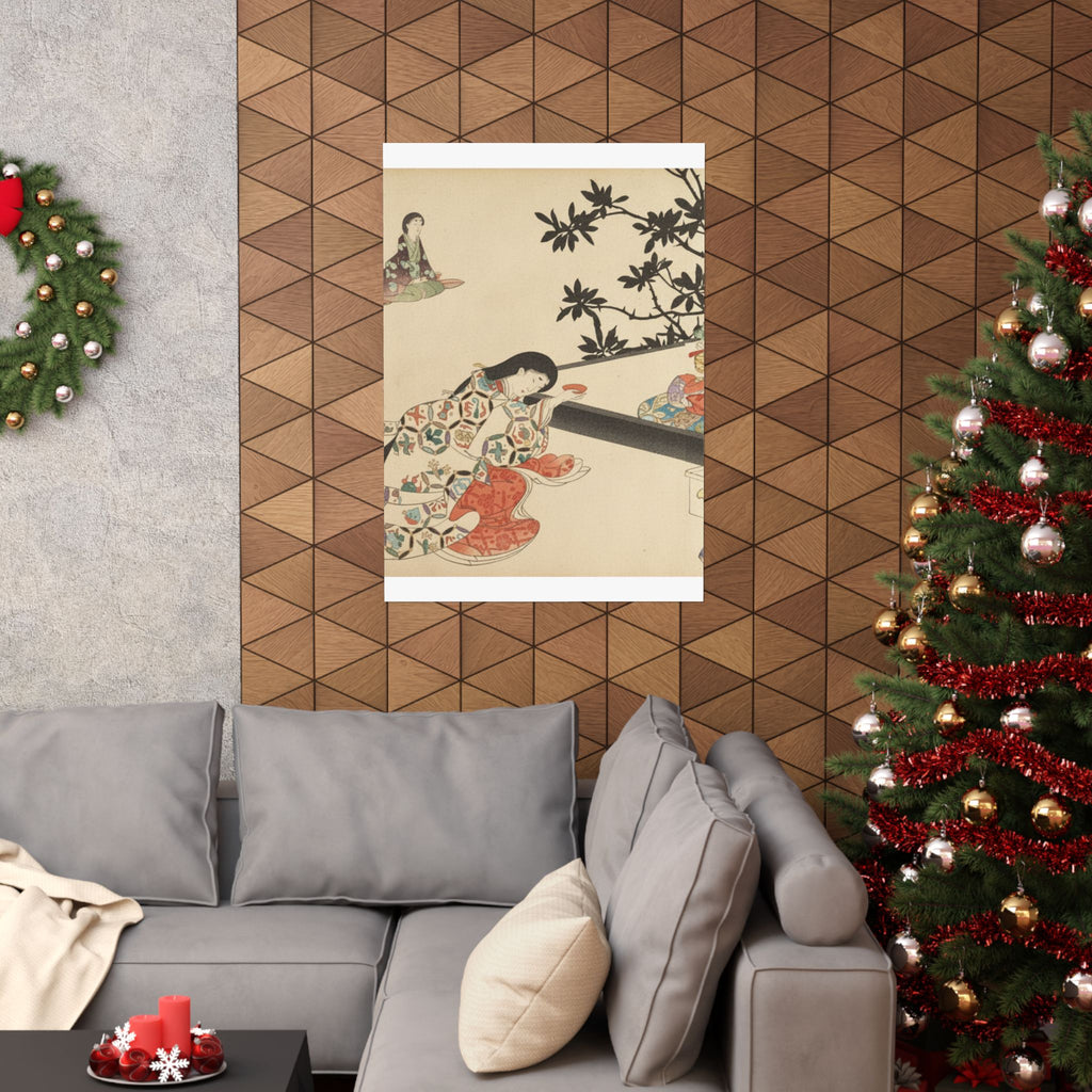 Botanical — Chiyoda Castle (Album Of Women) — Matte Poster