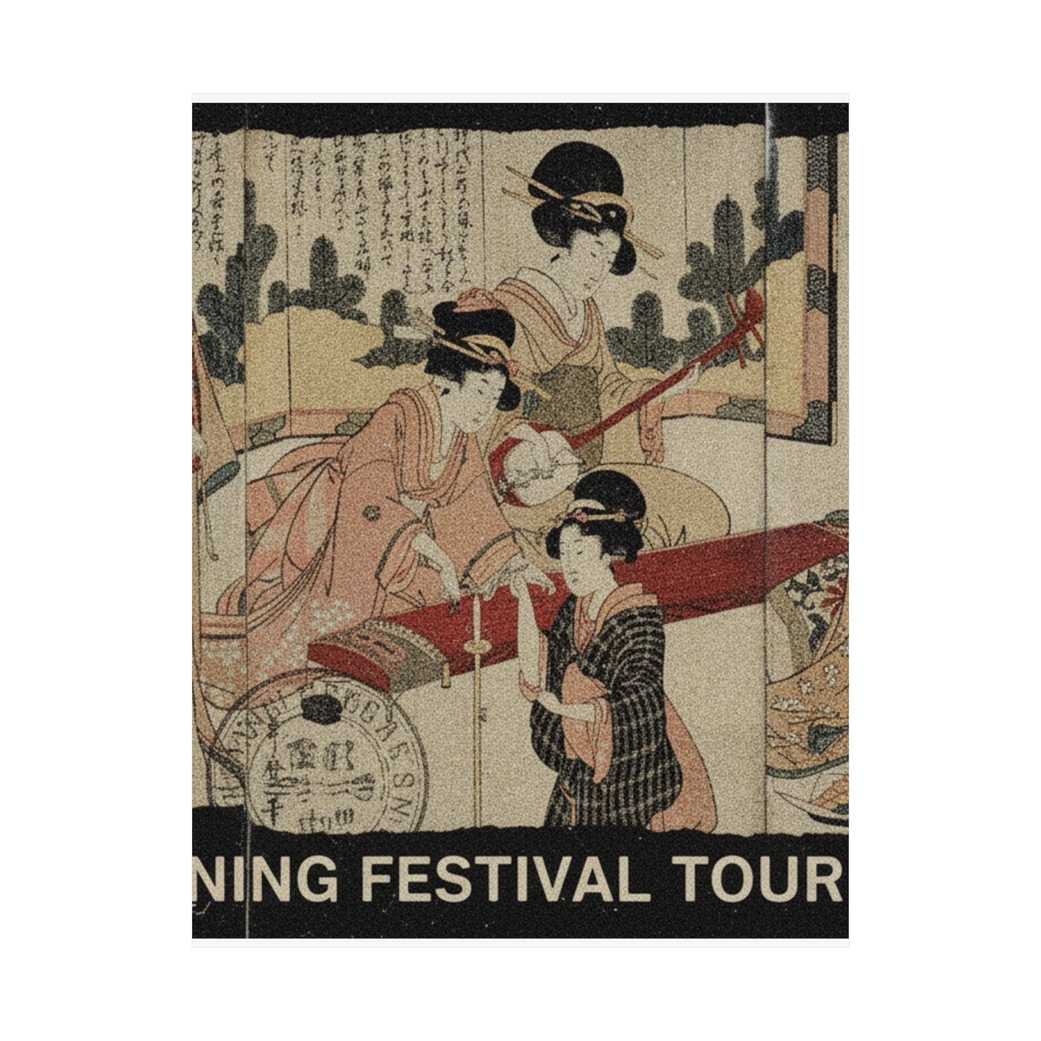 Vintage Bootleg — A Merry Evening Party — Matte Poster