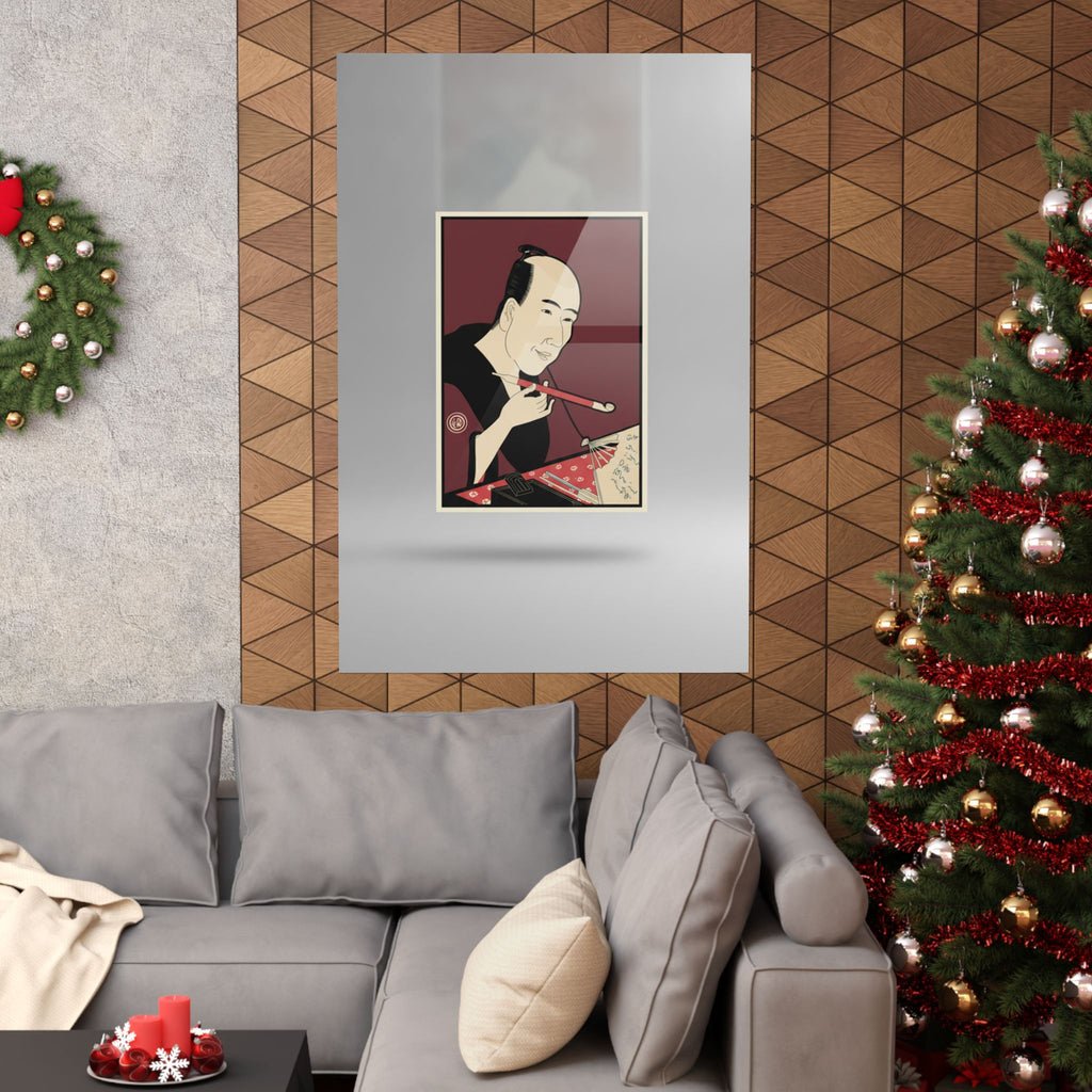 Product Marketing — The Writer Santō Kyōden (A.K.A. Kitao Masanobu) — Matte Poster