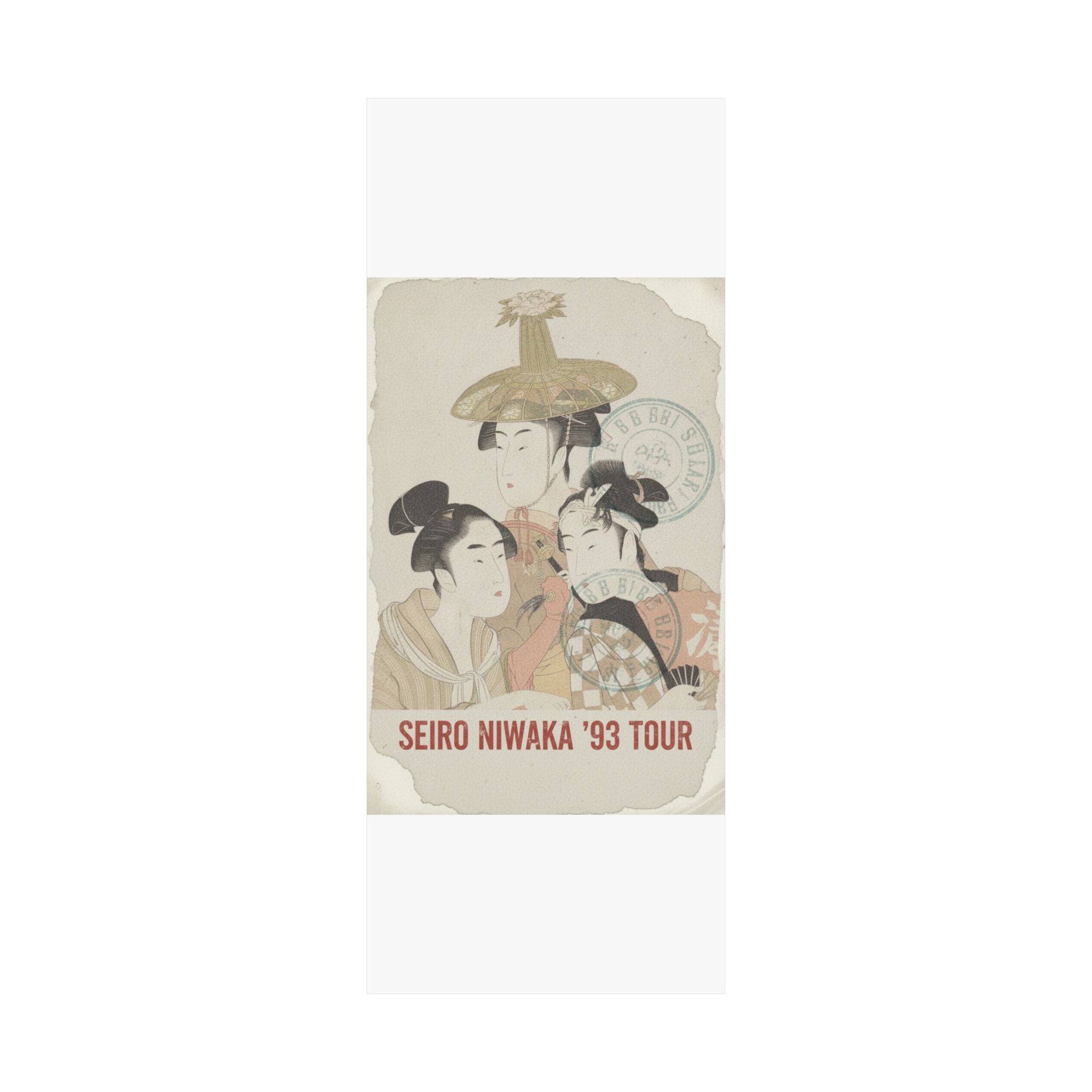 Vintage Bootleg — Seiro Niwaka Onna Geisha No Bu Tojin Shishi Sumo — Matte Poster