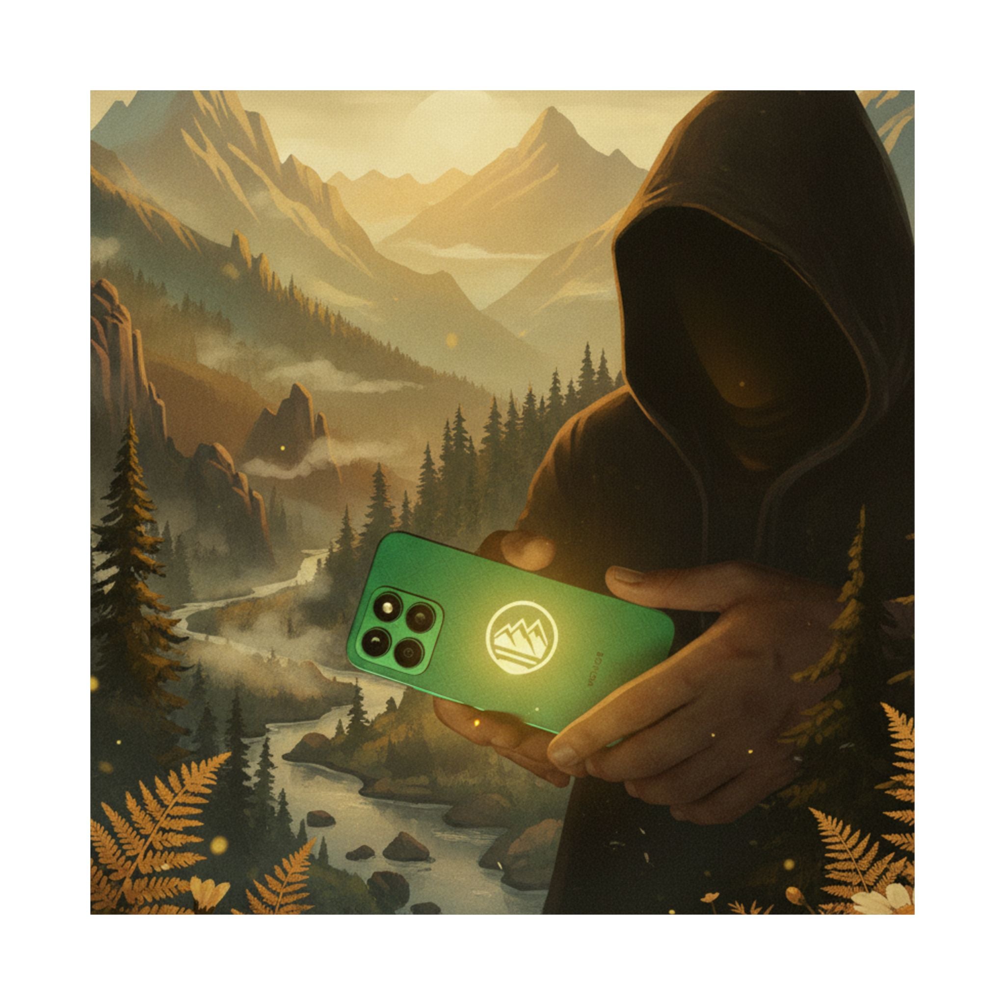 Scenic Nature — Phone — Matte Poster