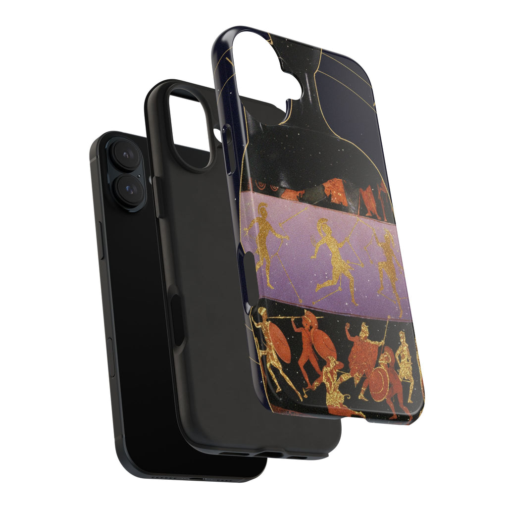 Ancient Greek Red-Figure Warriors Tough Phone Case