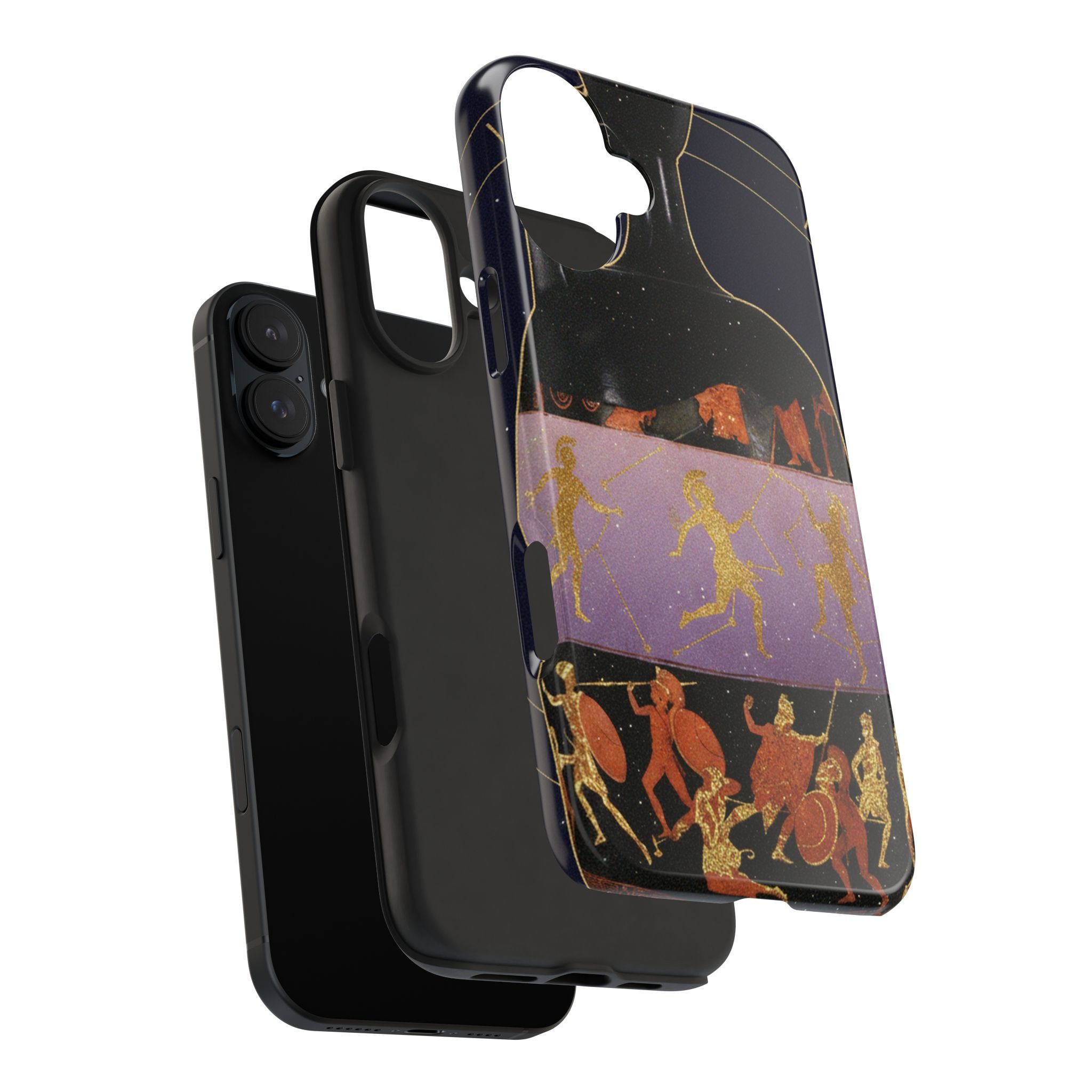 Ancient Greek Red-Figure Warriors Tough Phone Case