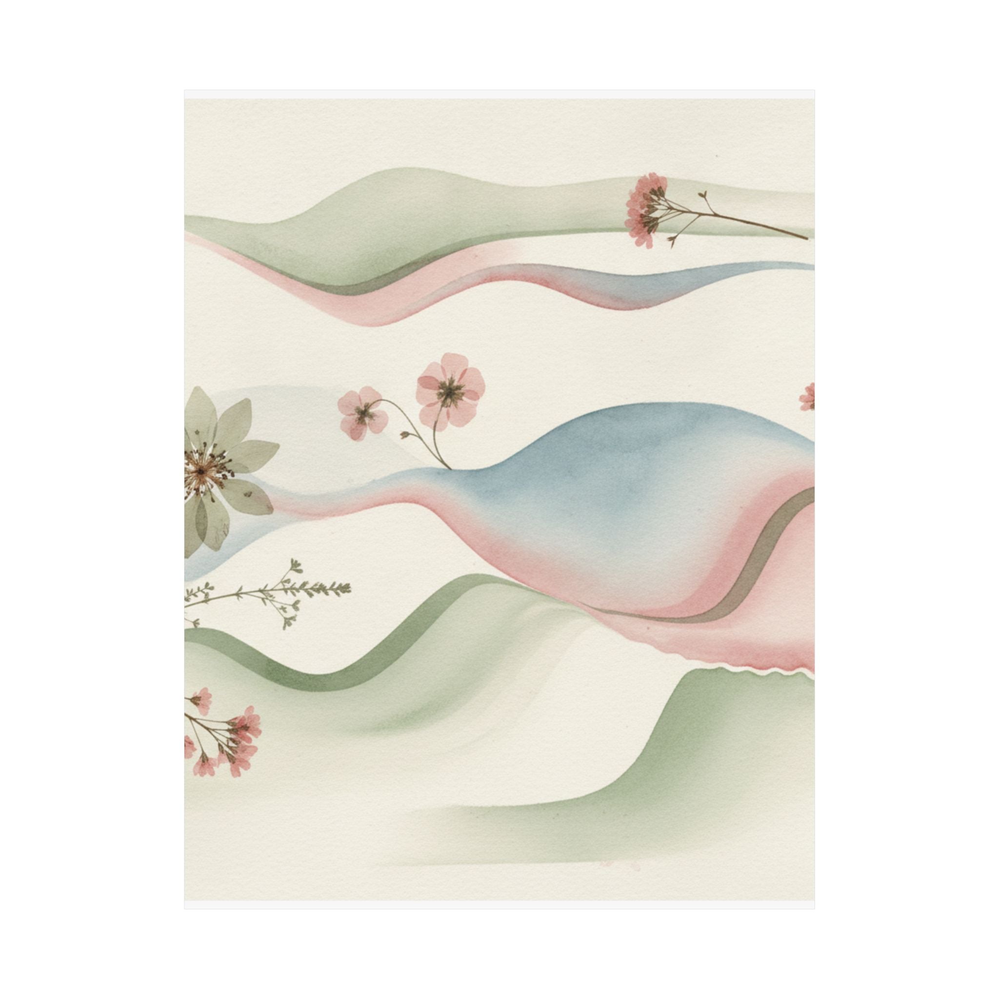 Botanical — Abstract — Matte Poster