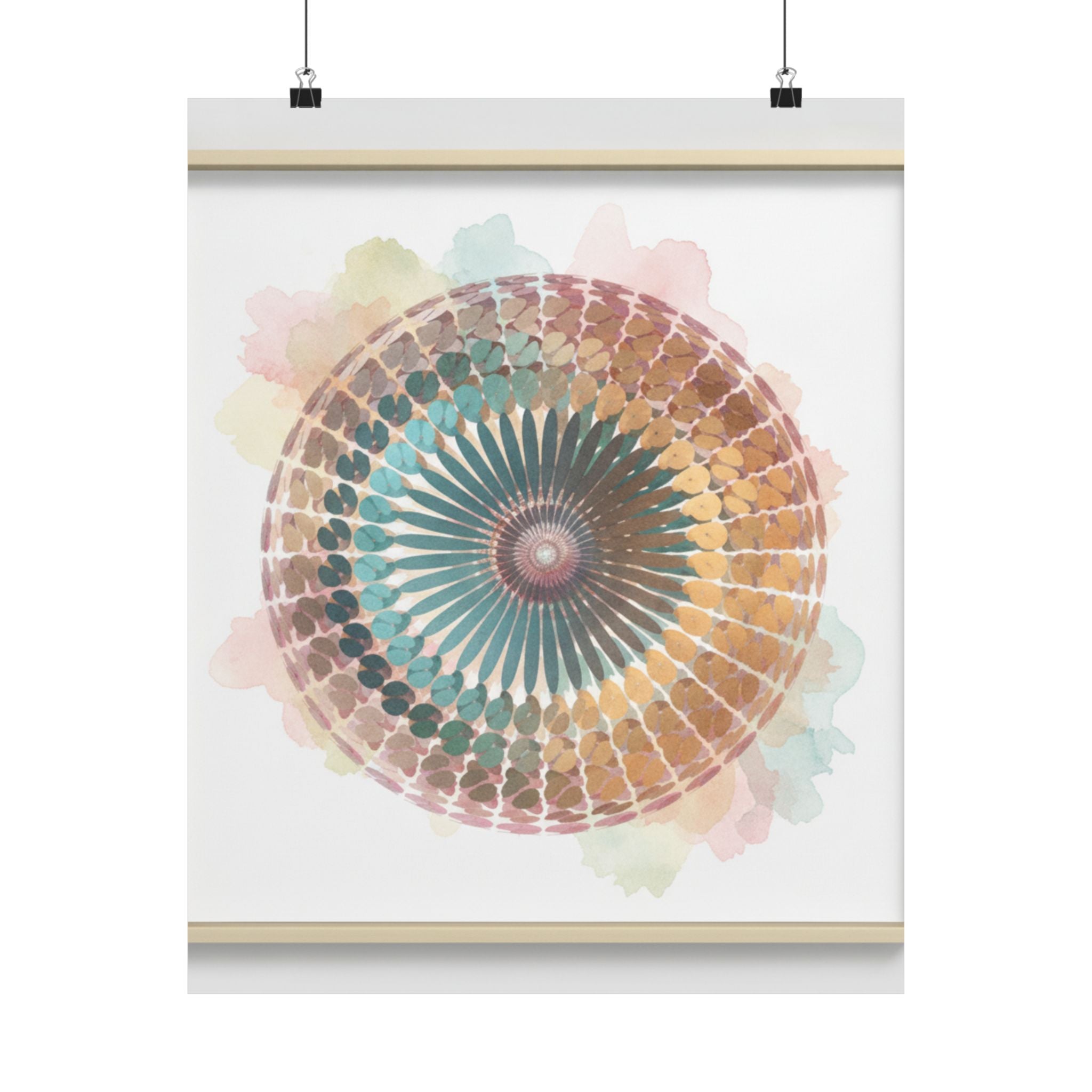 Watercolor art print — product view 3