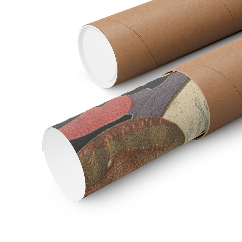 Vintage Bootleg — Scroll Painting Of Horse — Matte Poster