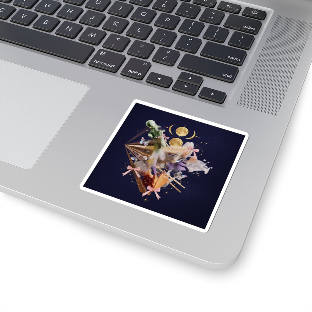 Celestial — Abstract — Kiss-Cut Sticker