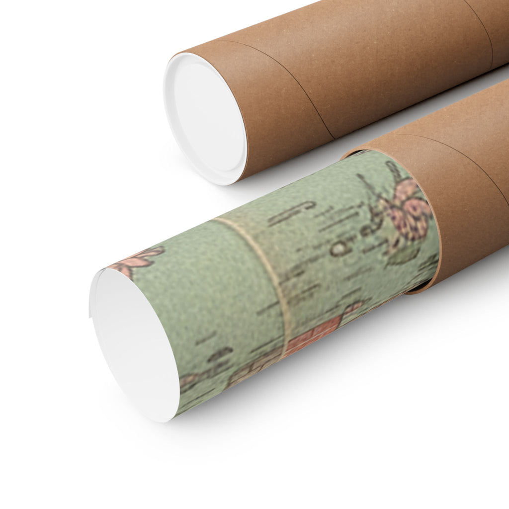 Affirmation — Illustration Of The Opening Of Azuma Bridge In Tokyo (Tokyo Meisho No Uchi Azuma — Matte Poster
