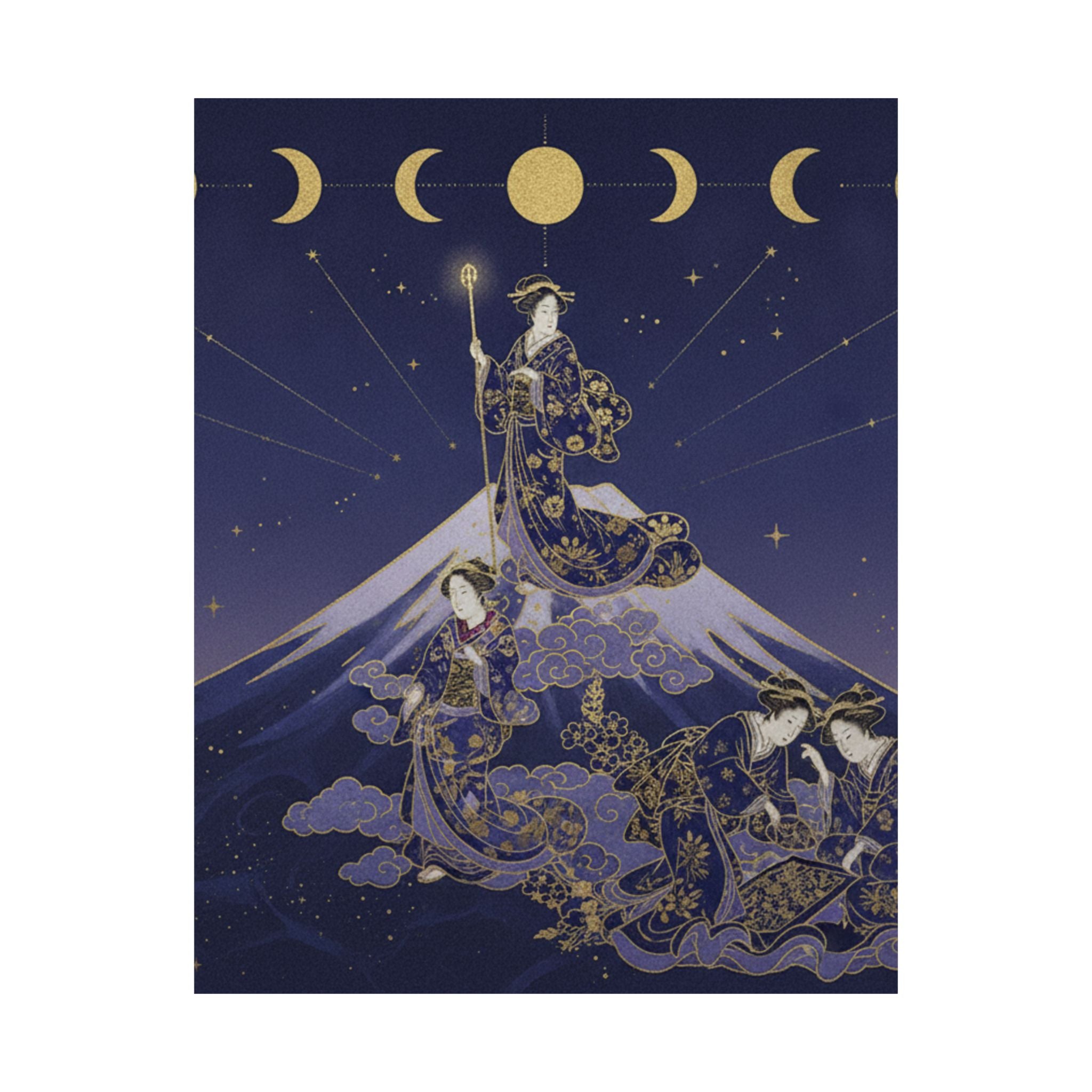 Celestial — Actors [Out Of Costume] Like Mount Fuji [Without Snow] In Summer (Yakusha Natsu  — Matte Poster