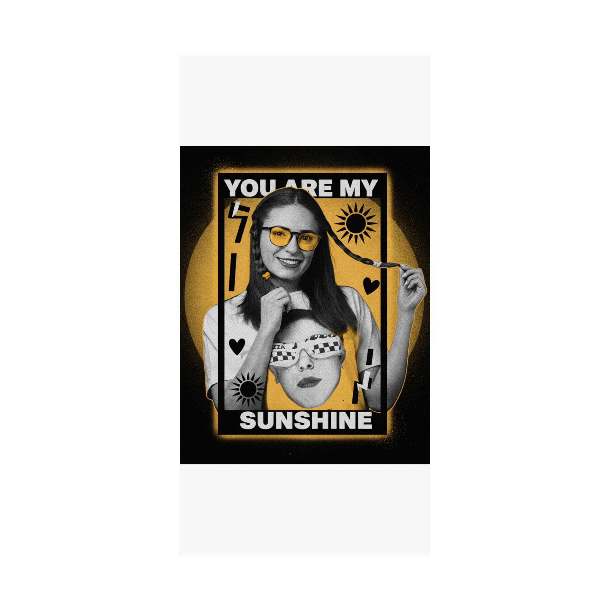 Streetwear Collage — Person — Matte Poster