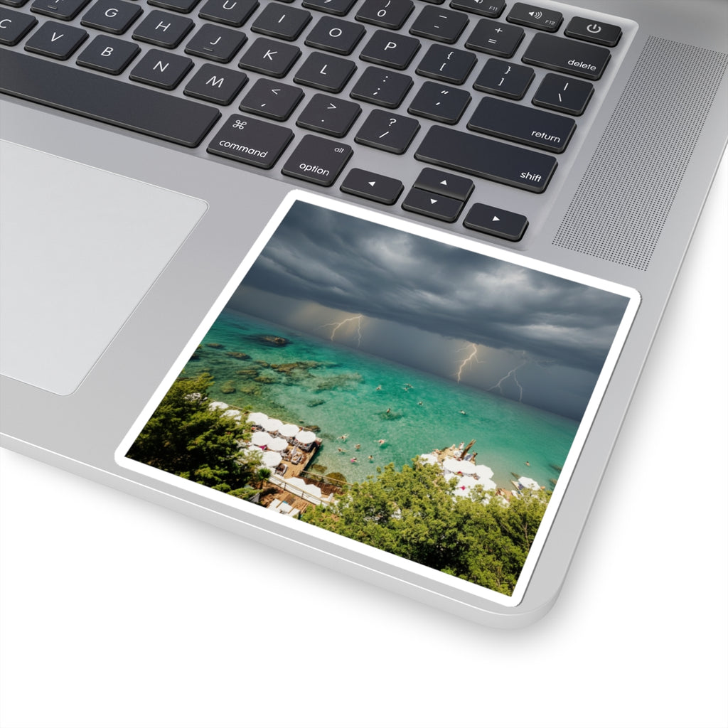 Dramatic Storm kiss-cut sticker — product view 19