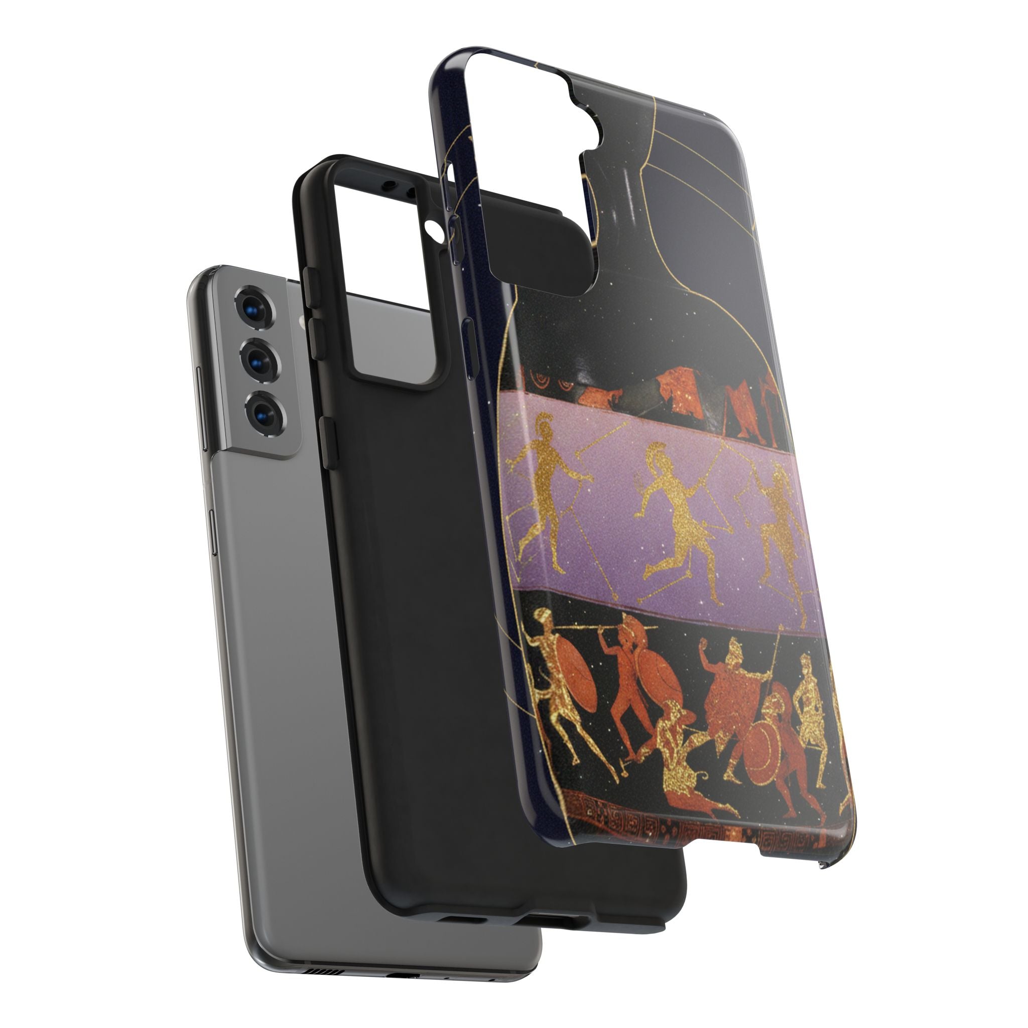 Ancient Greek Red-Figure Warriors Tough Phone Case