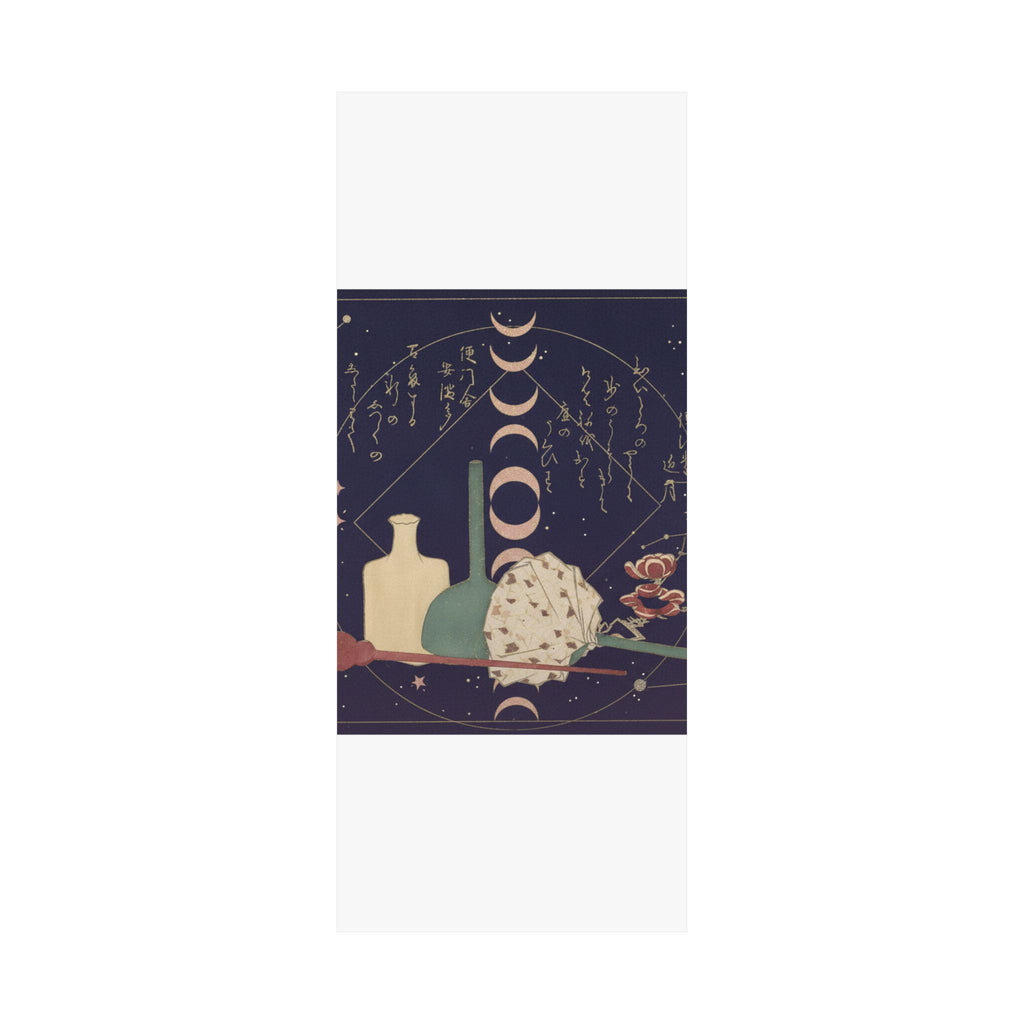 Celestial — Glass-Wares With Plum Blossoms — Matte Poster