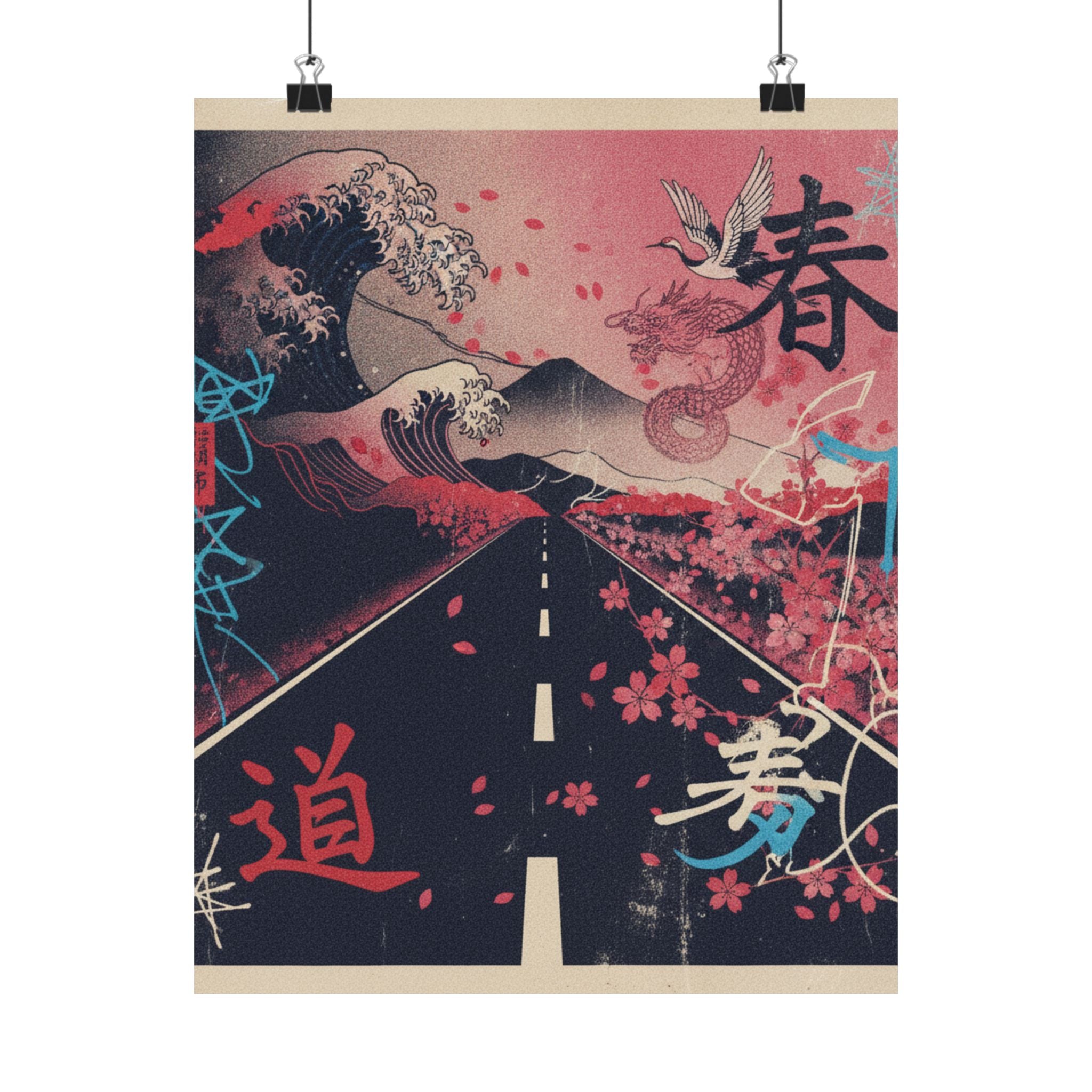 Japanese Street art print — product view 5