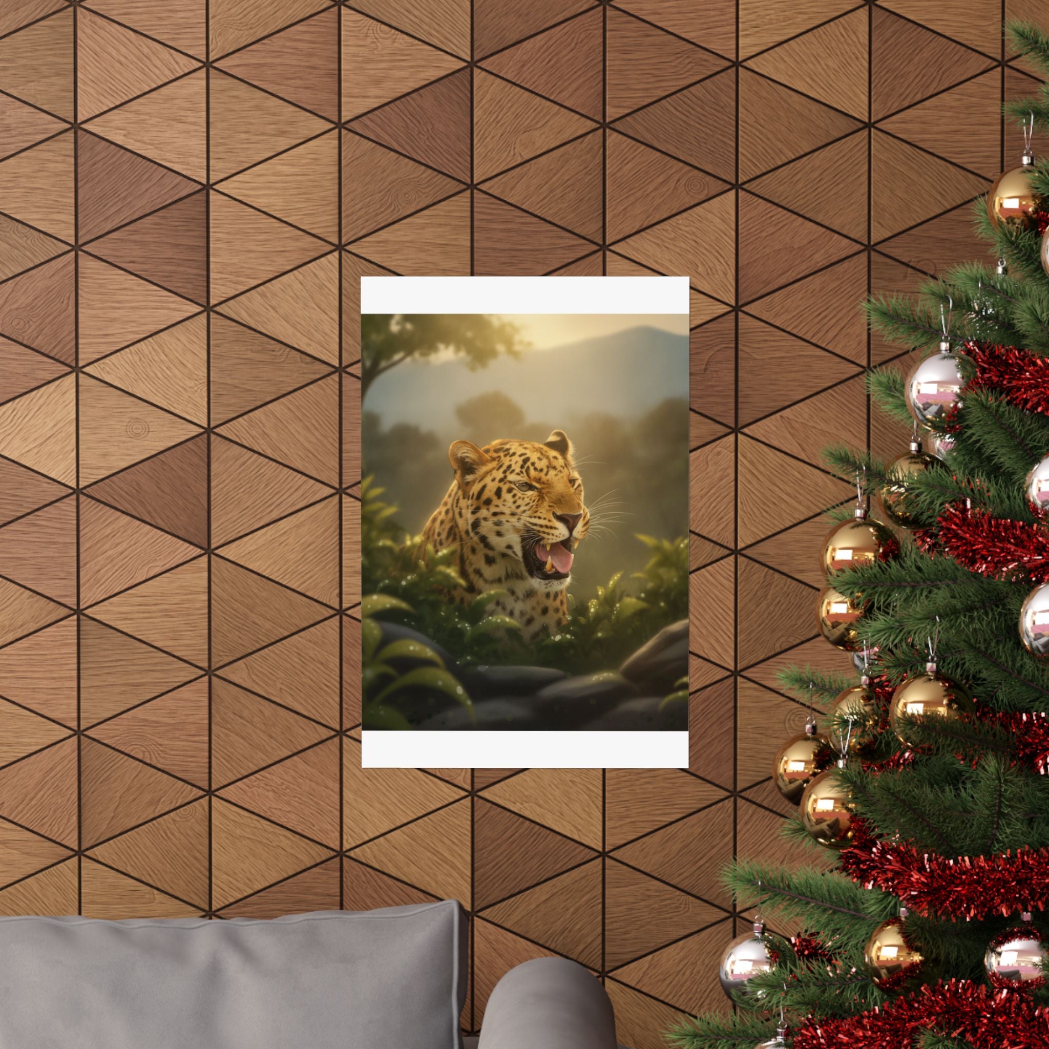 Scenic Nature — Leopard — Matte Poster