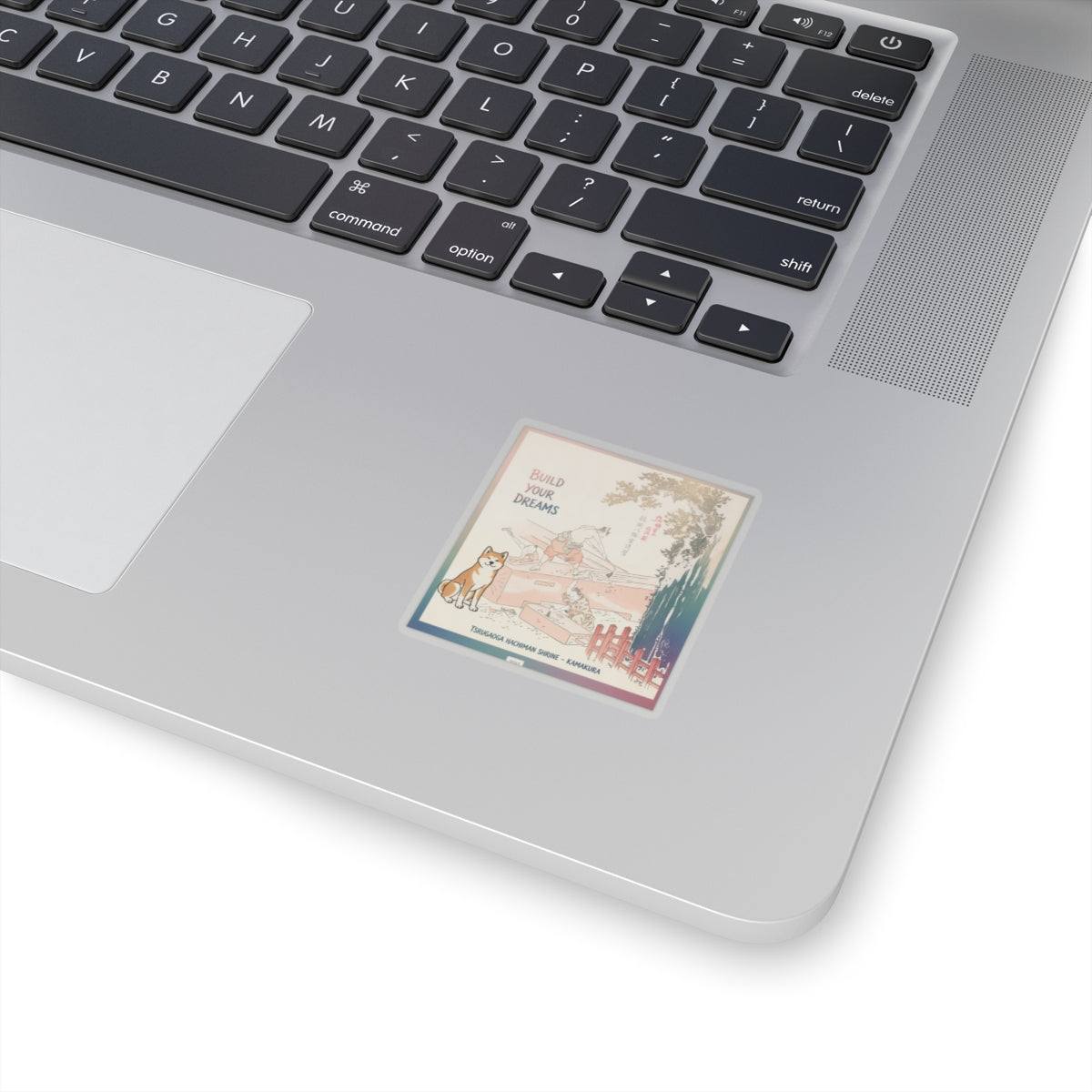 Affirmation — History Of Kamakura: Building Tsurugaoka Hachiman Shrine — Kiss-Cut Sticker