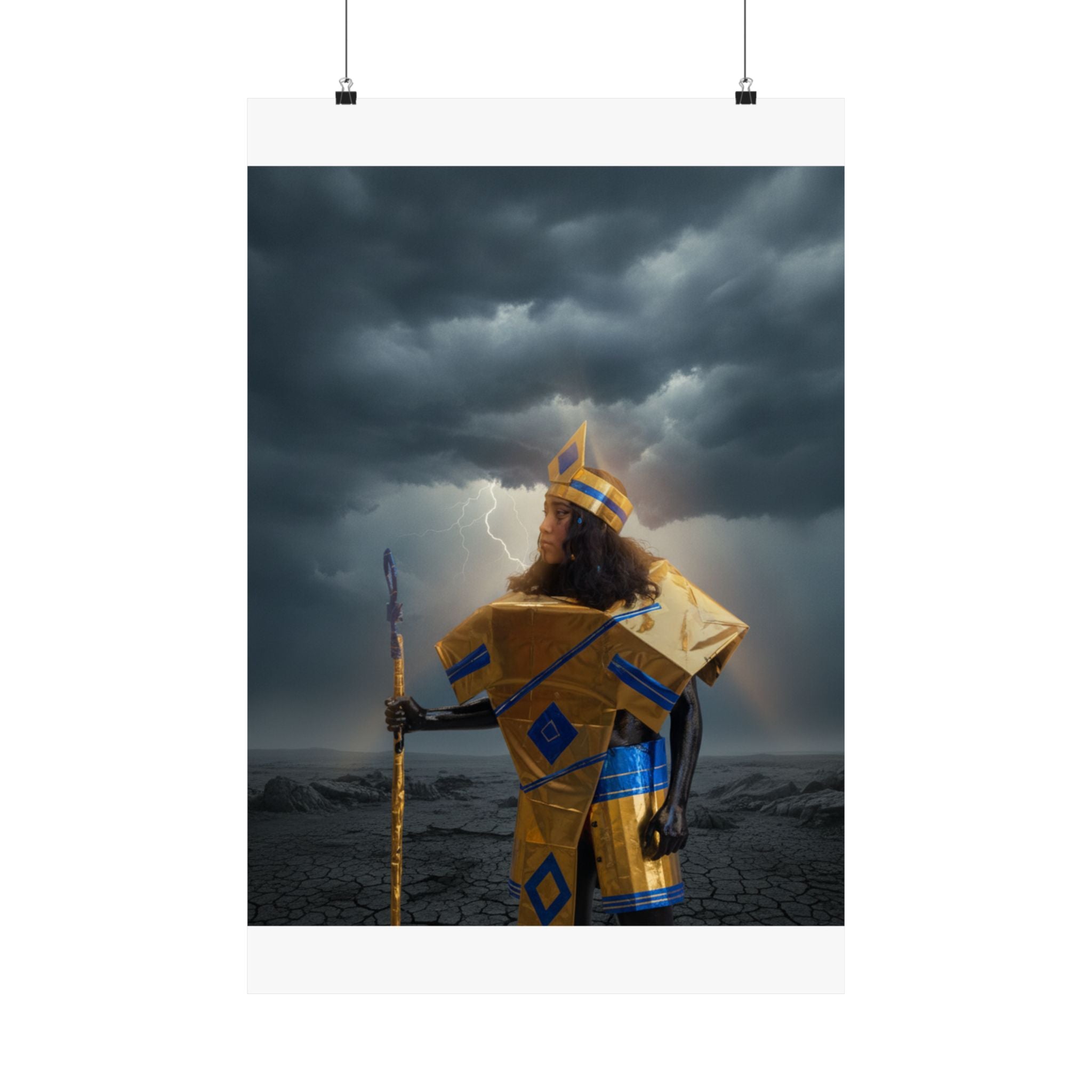 Dramatic Storm art print by Zukkay
