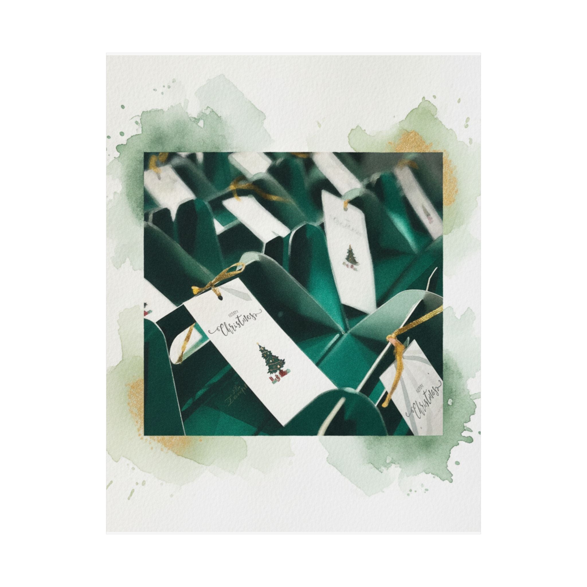 Watercolor — Gift — Matte Poster