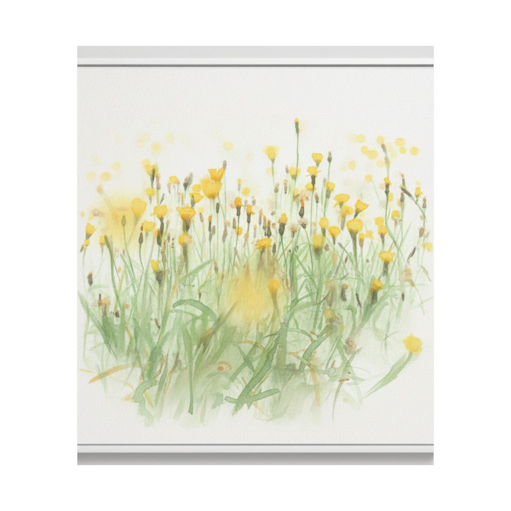 Watercolor — Flower — Matte Poster