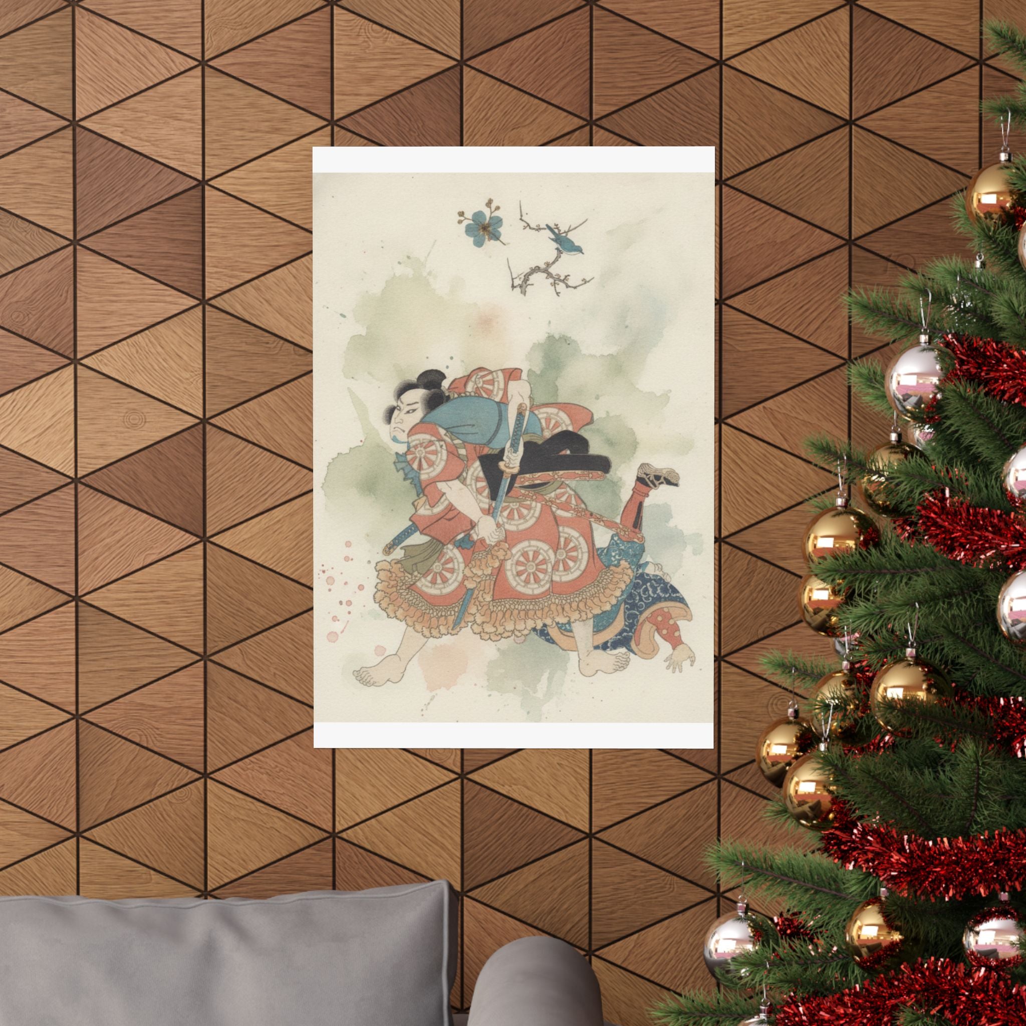 Botanical — The First Warbler — Matte Poster