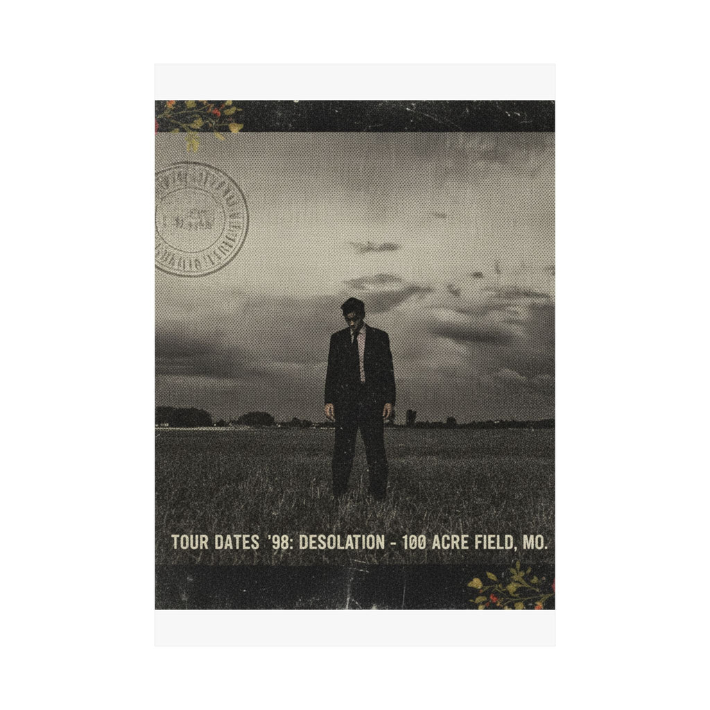 Desolation '98 Tour Vintage Bootleg Field Poster