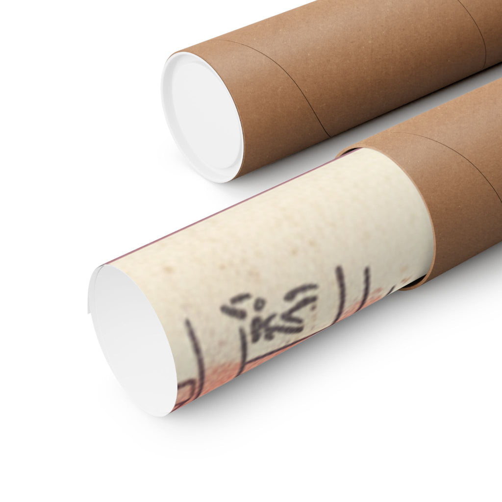 Affirmation — History Of Kamakura: Building Tsurugaoka Hachiman Shrine — Matte Poster