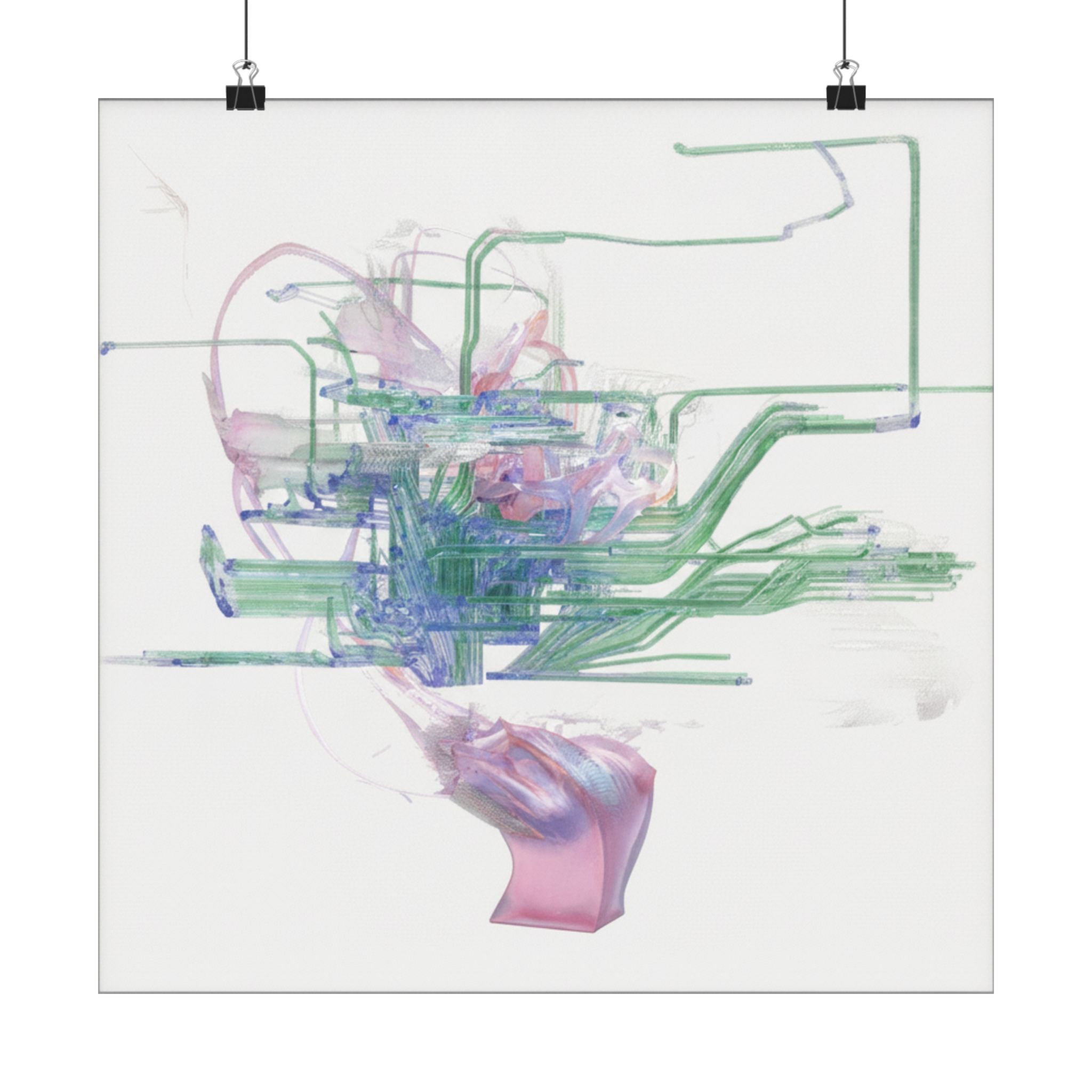 Watercolor — Abstract — Matte Poster