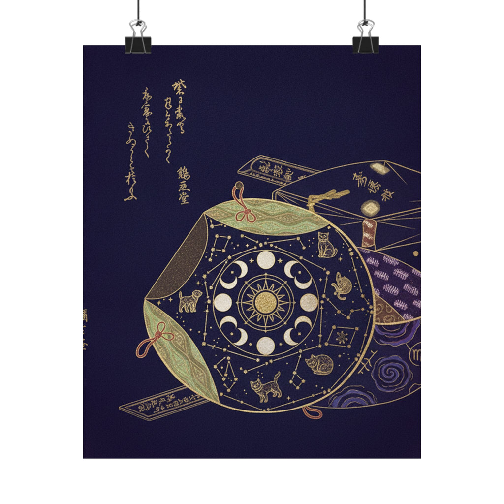 Celestial — Bag Called A "Long Life" Bag — Matte Poster