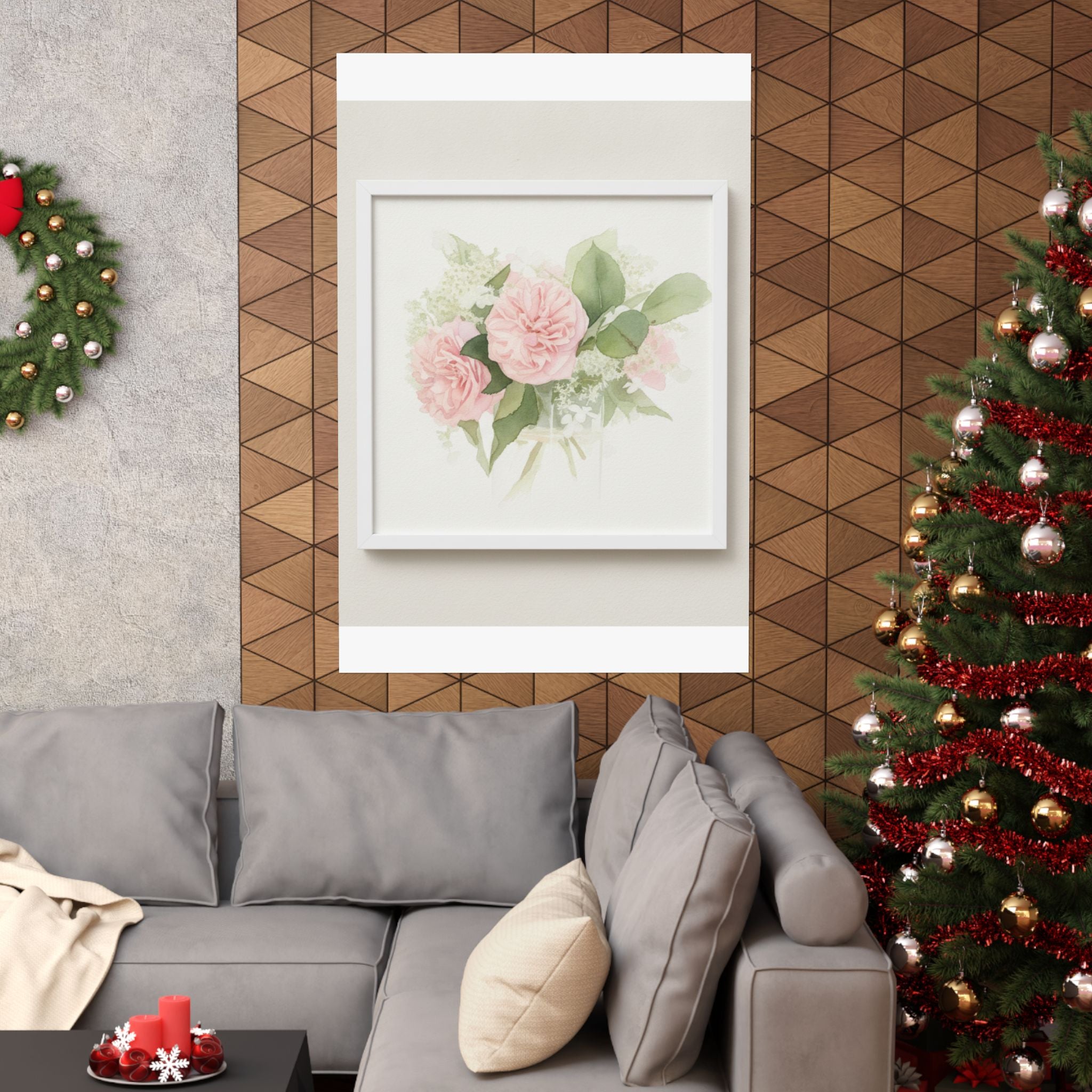 Watercolor — Flower — Matte Poster