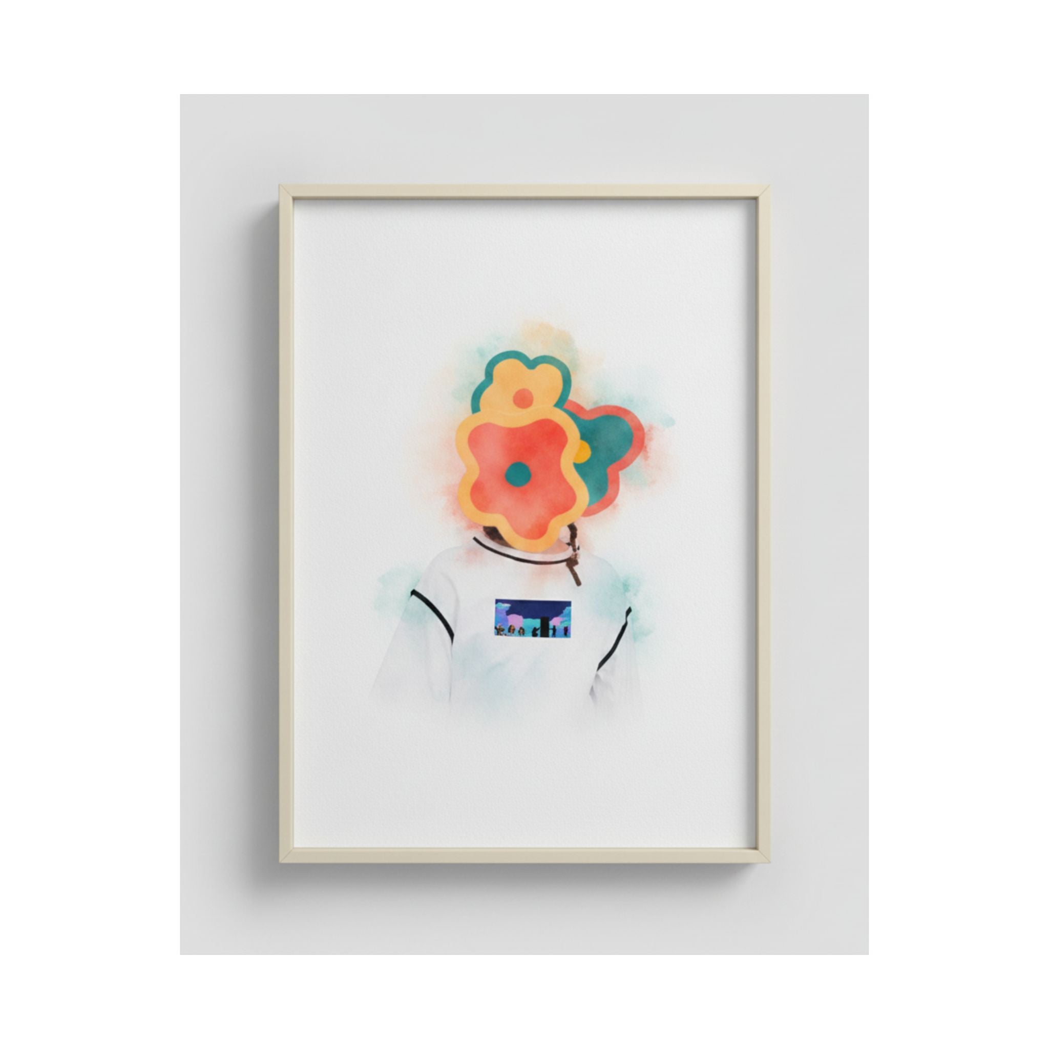 Watercolor — Flower — Matte Poster