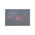 Neon Noir — Tenpōzan At The Mouth Of The Aji River In Settsu Province (Sesshū Ajikawaguchi T — Kiss-Cut Sticker