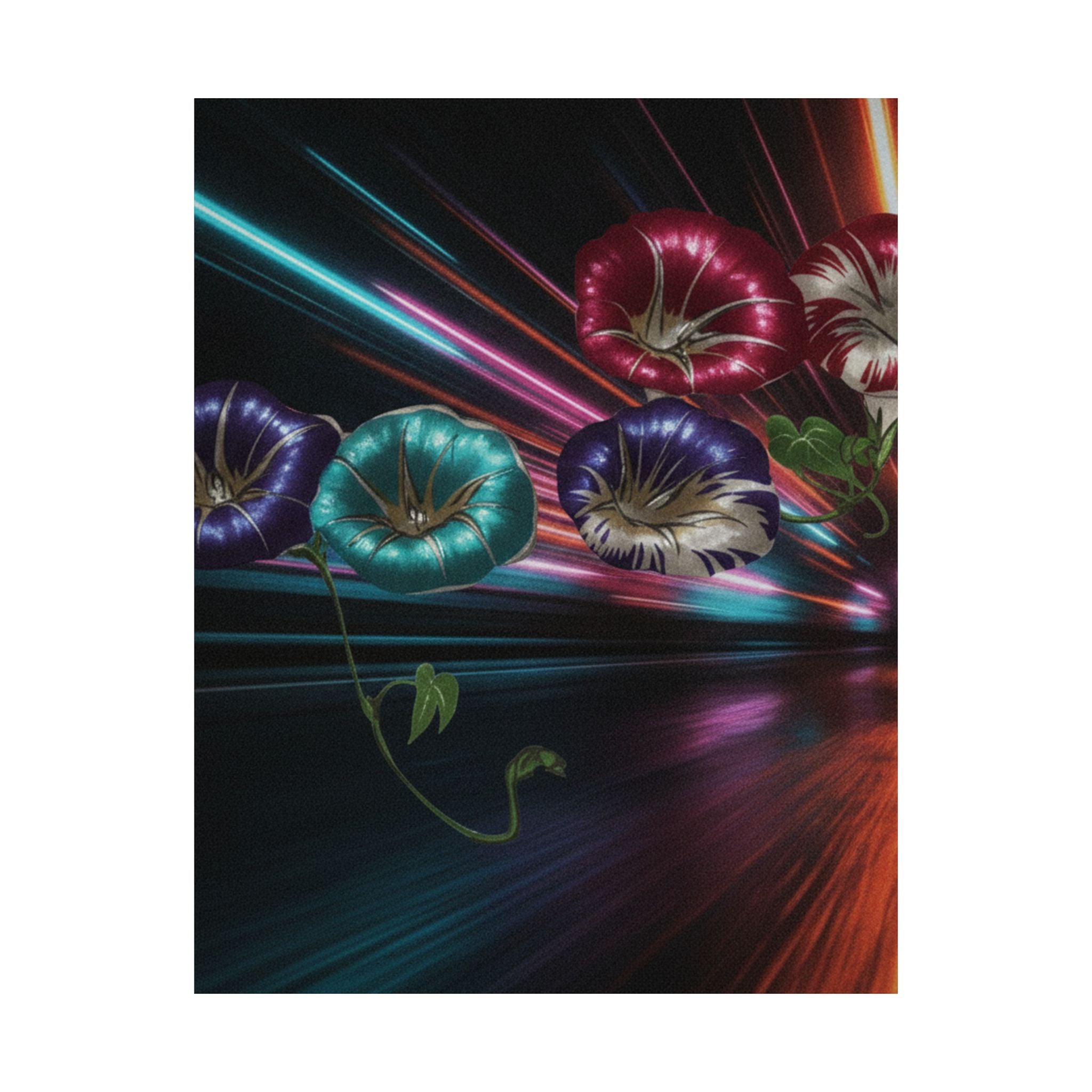 Fast Furious — Morning Glories — Matte Poster