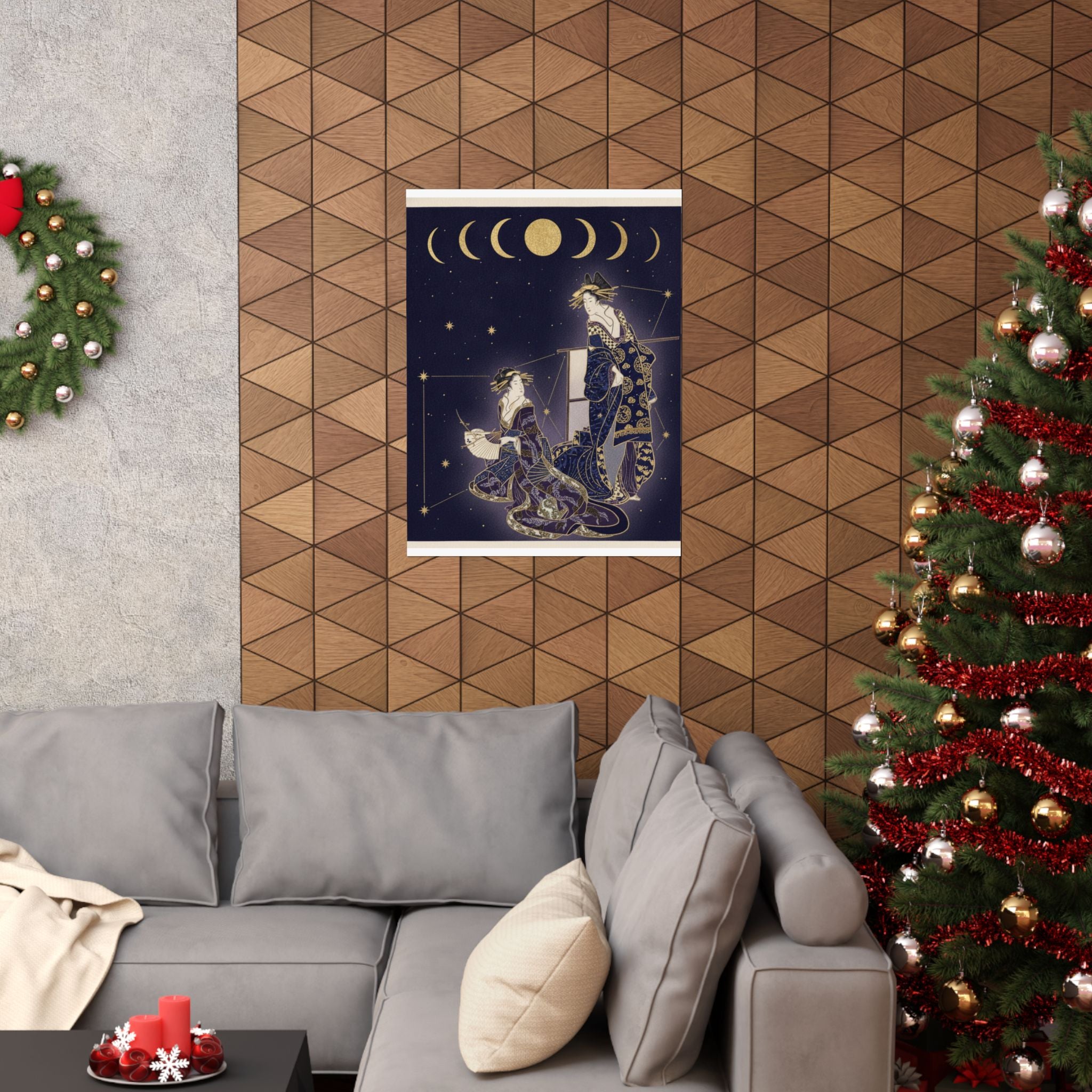 Celestial — Two Courtesans — Matte Poster