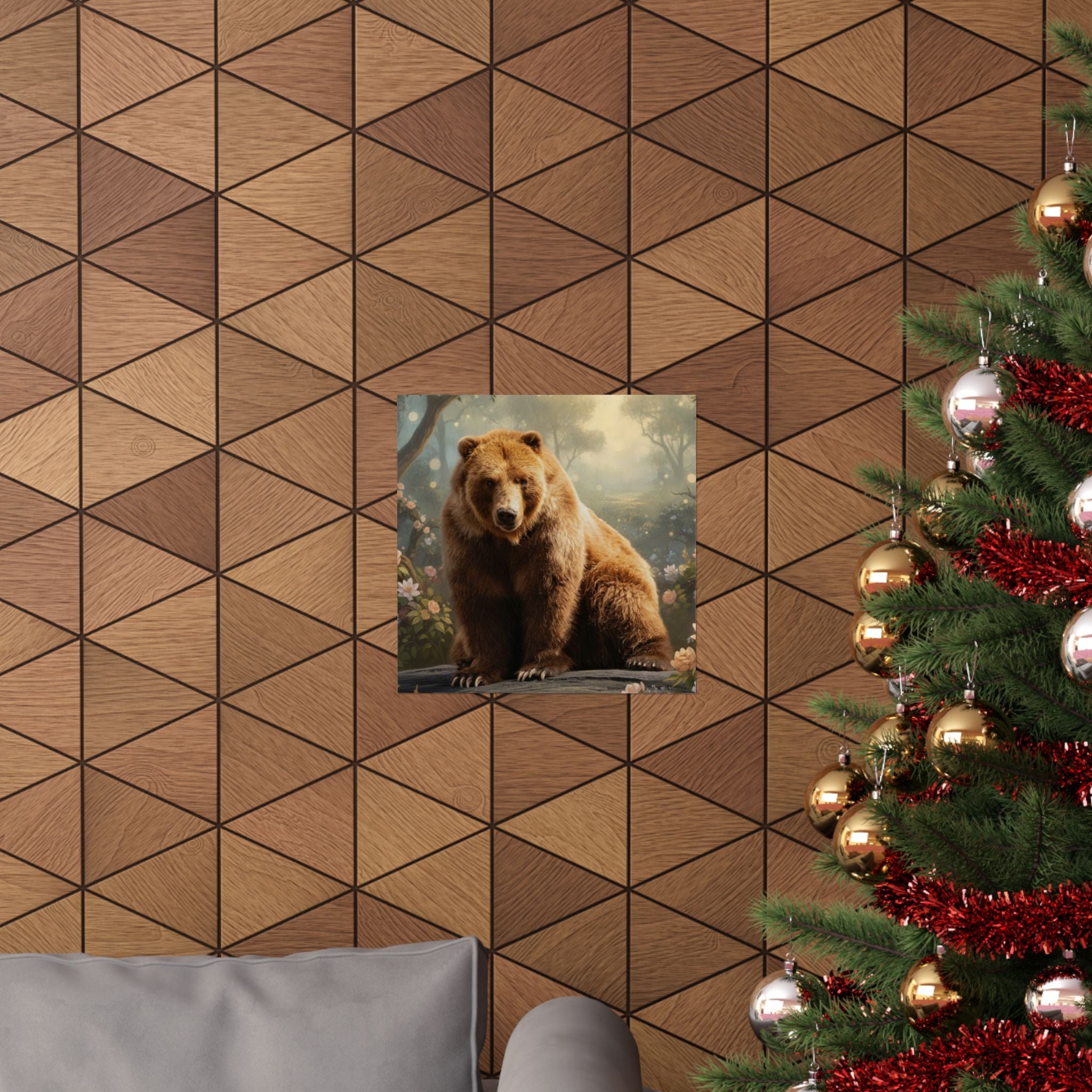 Scenic Nature — Bear — Matte Poster